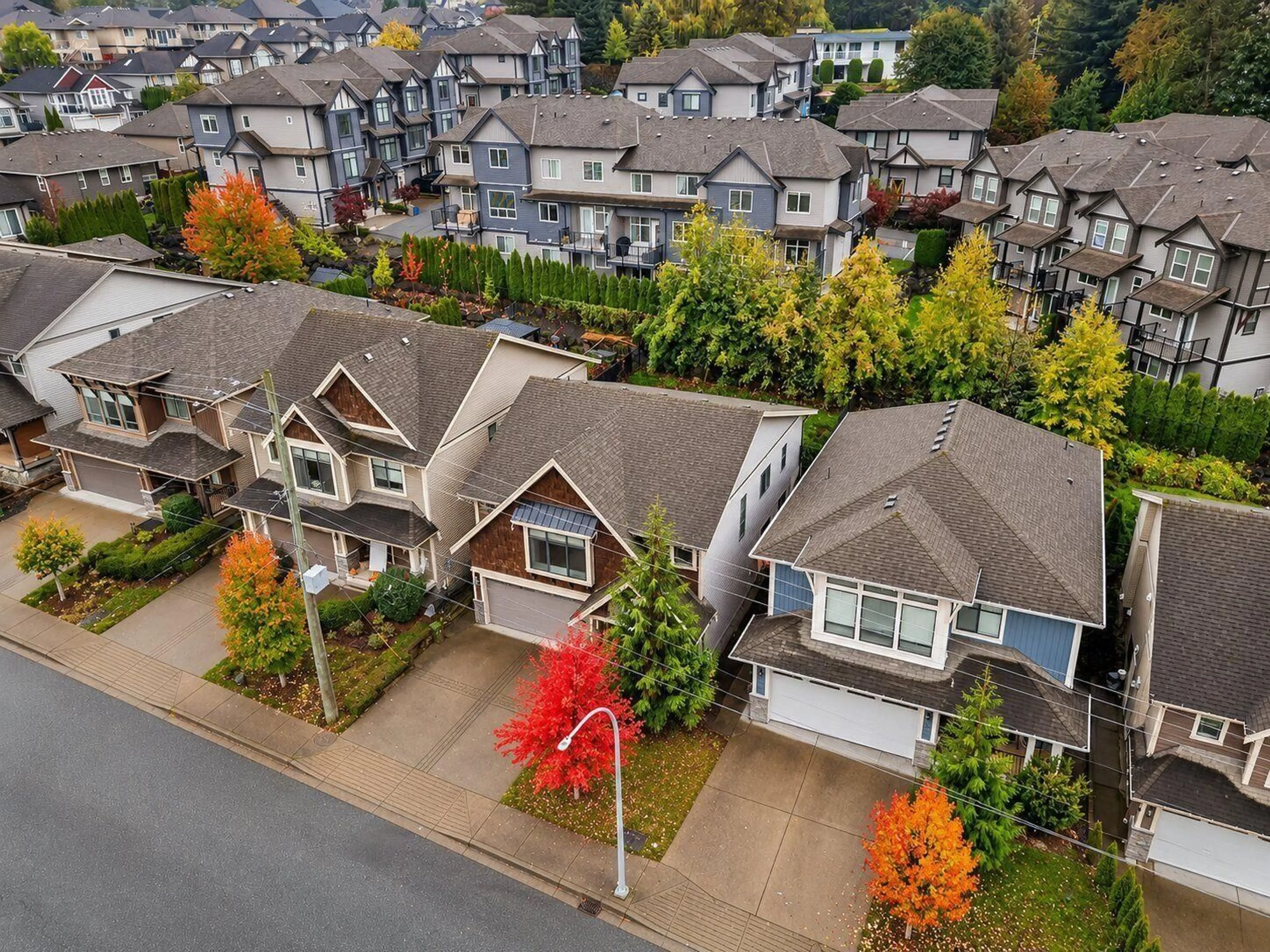 A pic from outside/outdoor area/front of a property/back of a property/a pic from drone, street for 46662 UPLANDS ROAD, Chilliwack British Columbia V2R4W2