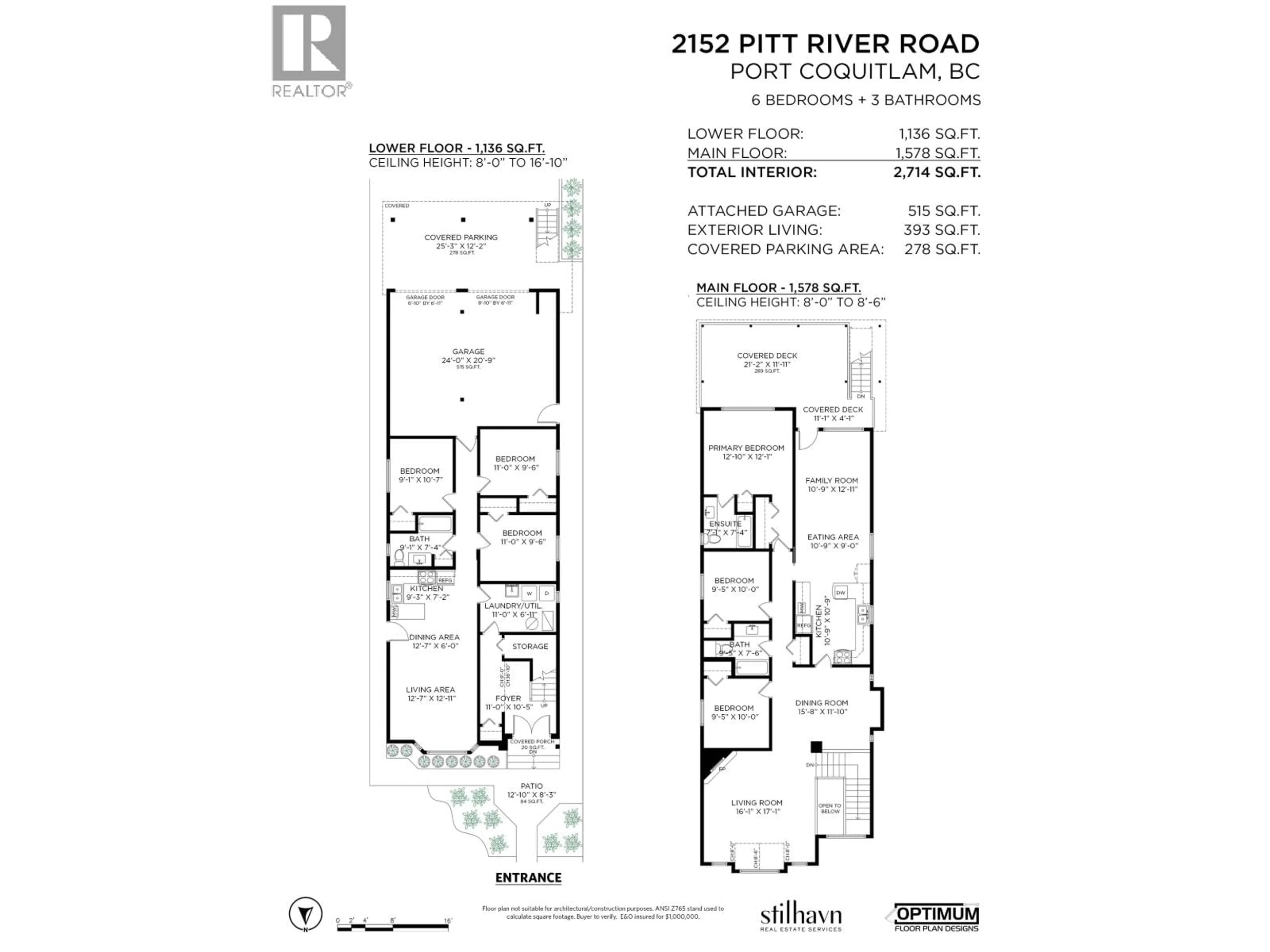 Floor plan for 2152 PITT RIVER ROAD, Port Coquitlam British Columbia V3C1R4