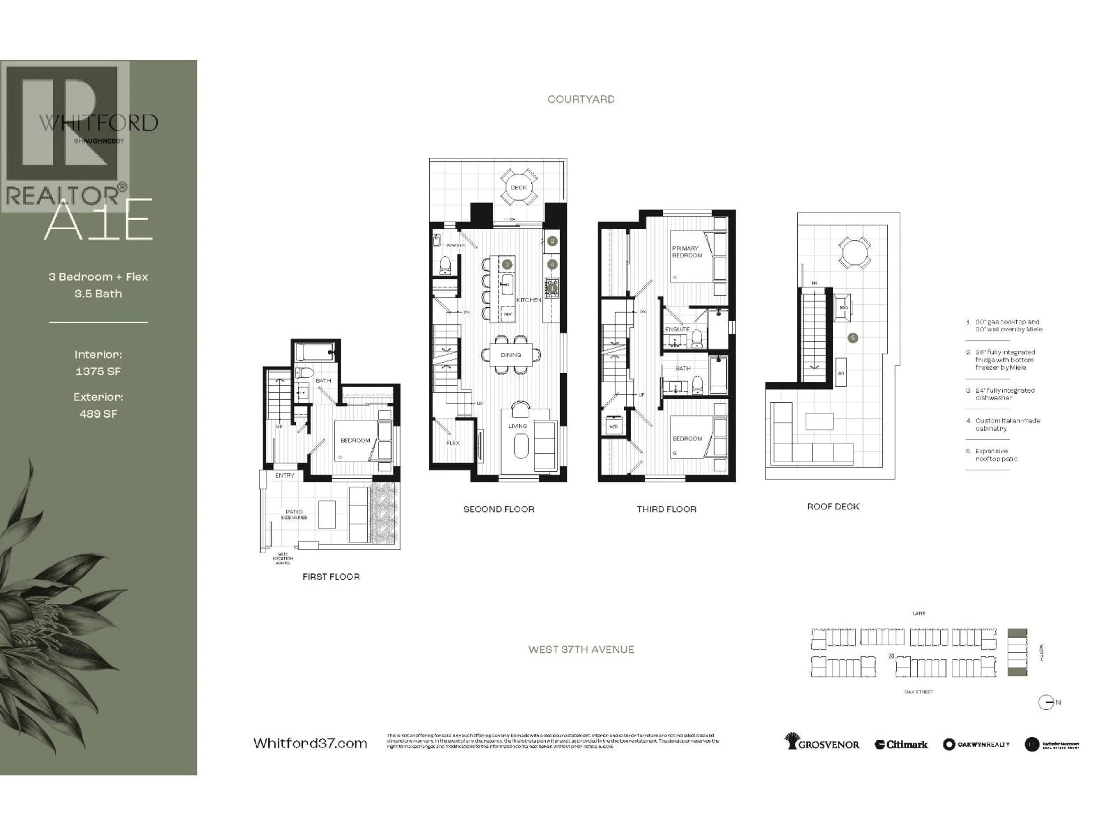 Floor plan for 1002 37TH AVENUE, Vancouver British Columbia V6M2V5