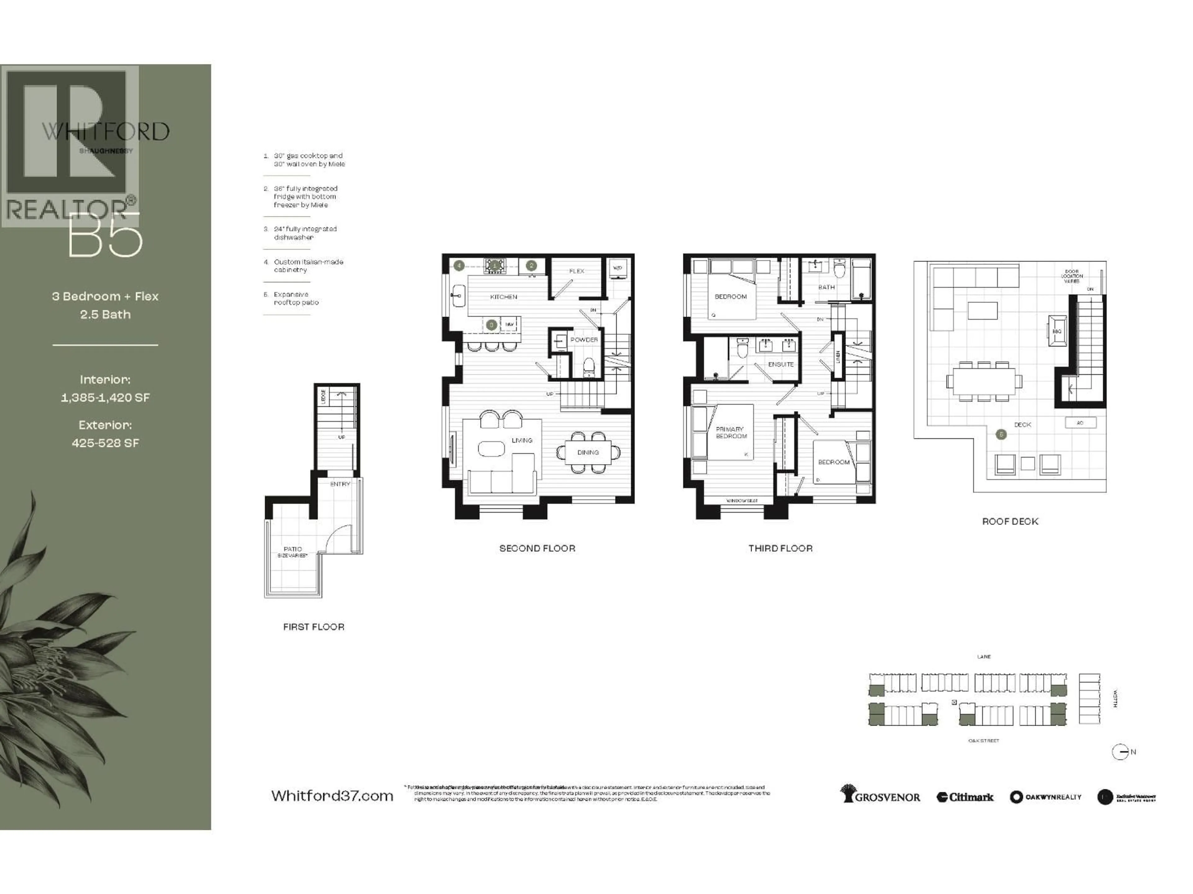 Floor plan for 158 - 5377 OAK STREET, Vancouver British Columbia V6M2V5