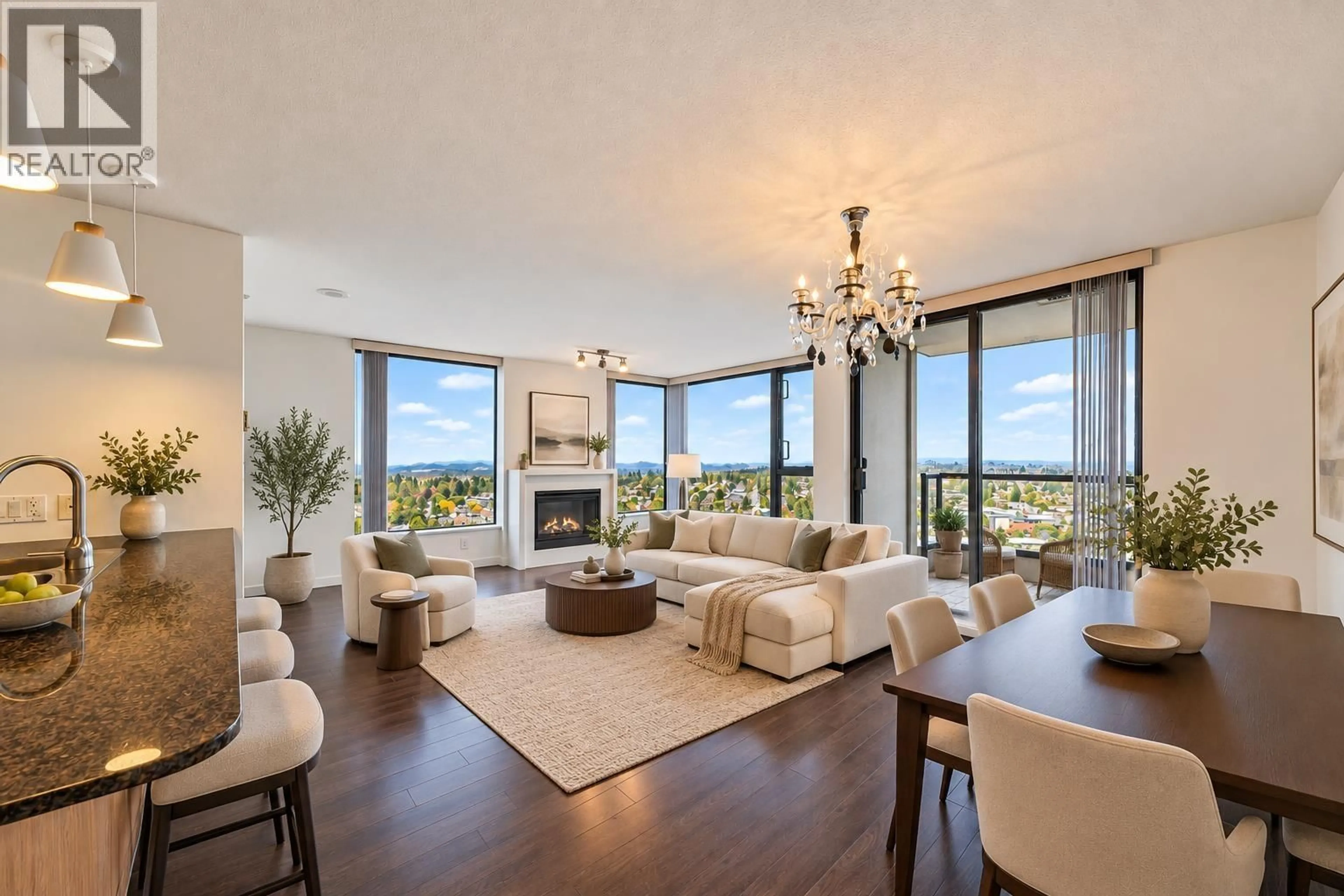 Living room with furniture, unknown for 2503 - 7063 HALL AVENUE, Burnaby British Columbia V5E0A5