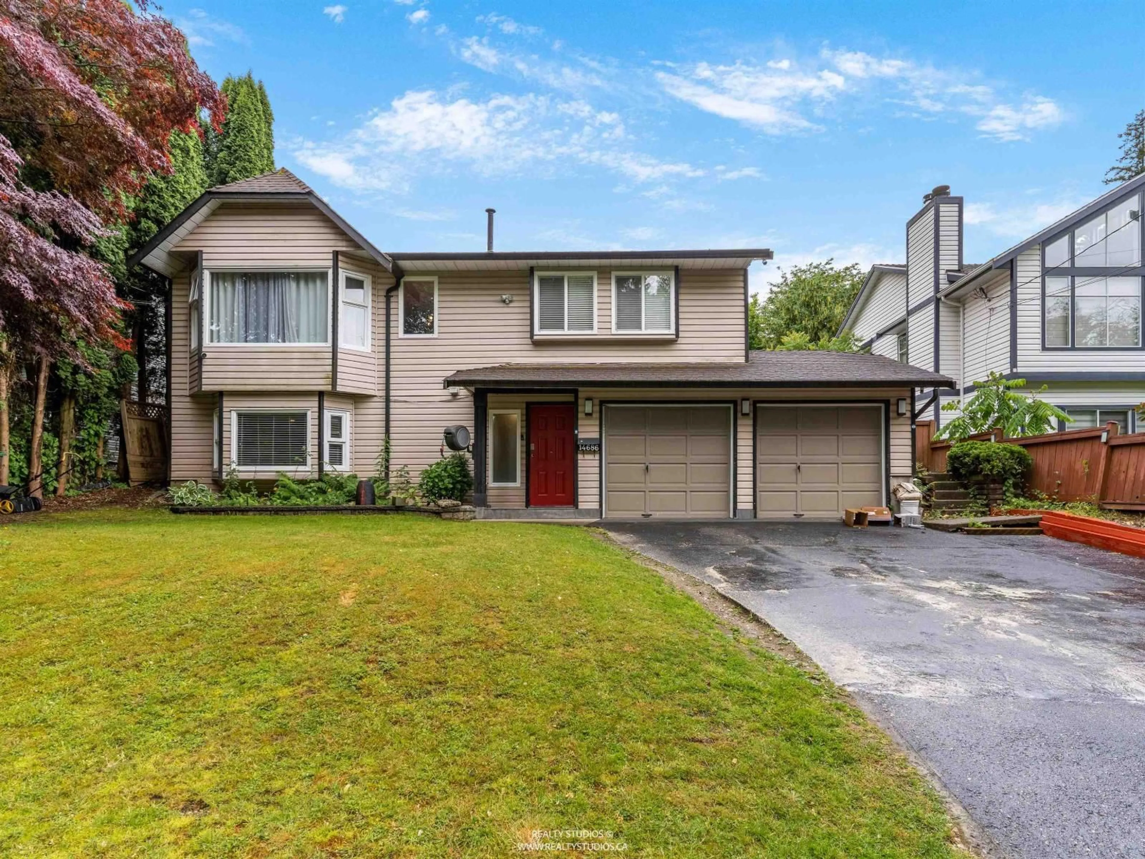 Home with vinyl exterior material, street for 14686 ST. ANDREWS DRIVE, Surrey British Columbia V3R5V4