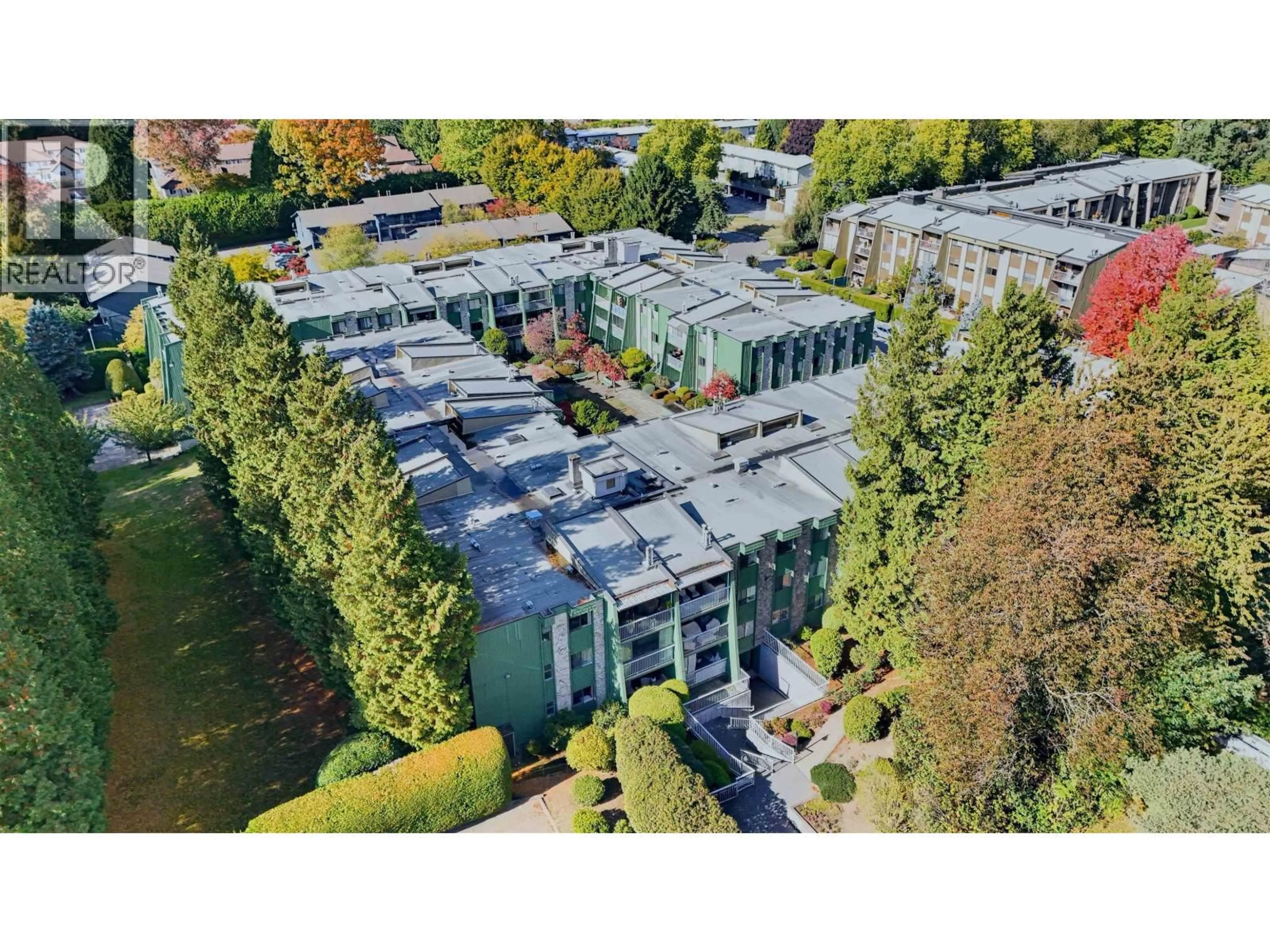 A pic from outside/outdoor area/front of a property/back of a property/a pic from drone, city buildings view from balcony for 207 - 3901 CARRIGAN COURT, Burnaby British Columbia V3N4K1
