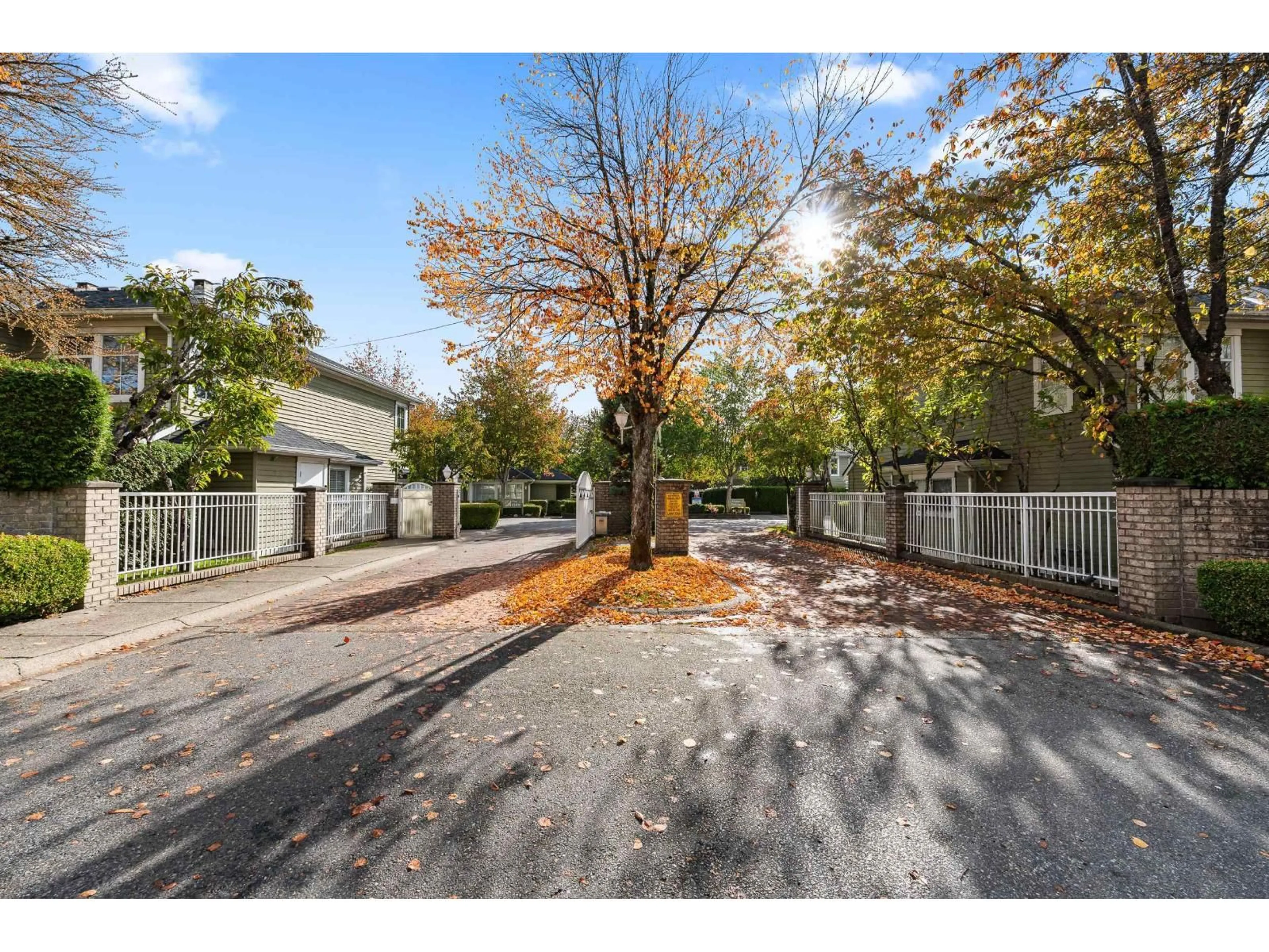 A pic from outside/outdoor area/front of a property/back of a property/a pic from drone, street for 27 - 8428 VENTURE WAY, Surrey British Columbia V4N0W6