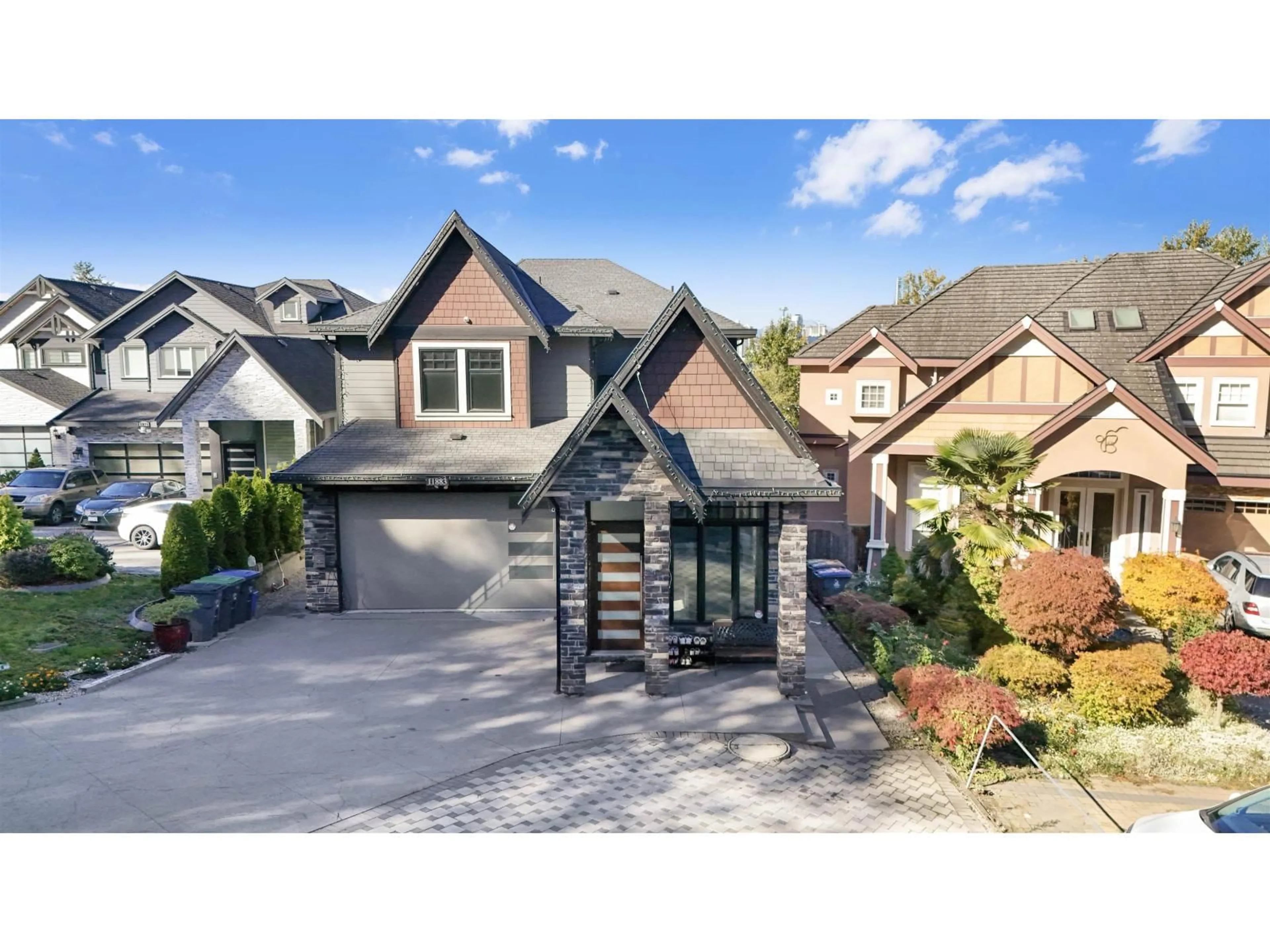 Home with brick exterior material, street for 11883 RIVER ROAD, Surrey British Columbia V3V2V9