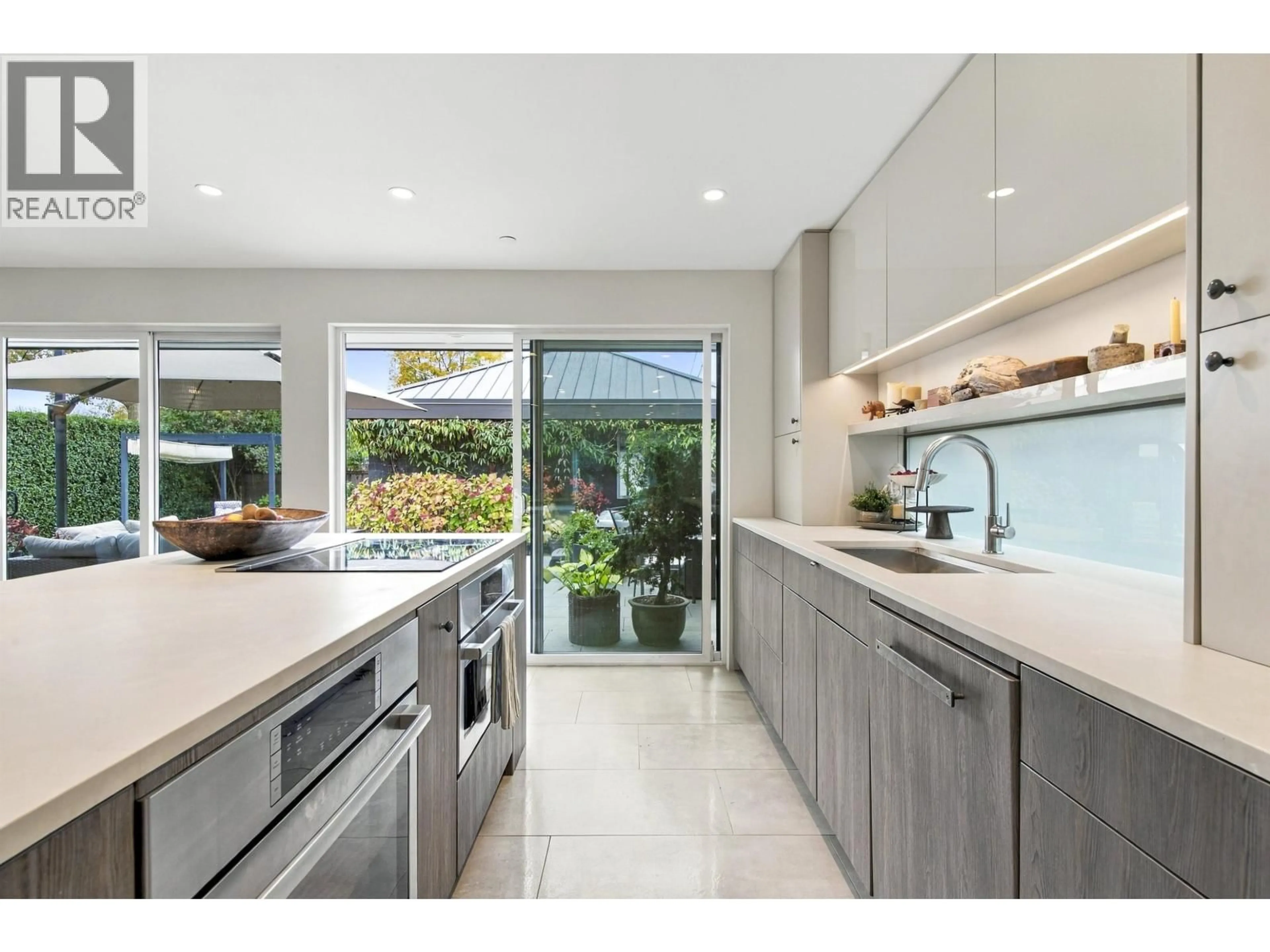 Contemporary kitchen, ceramic/tile floor for 2505 ADANAC STREET, Vancouver British Columbia V5K2M6