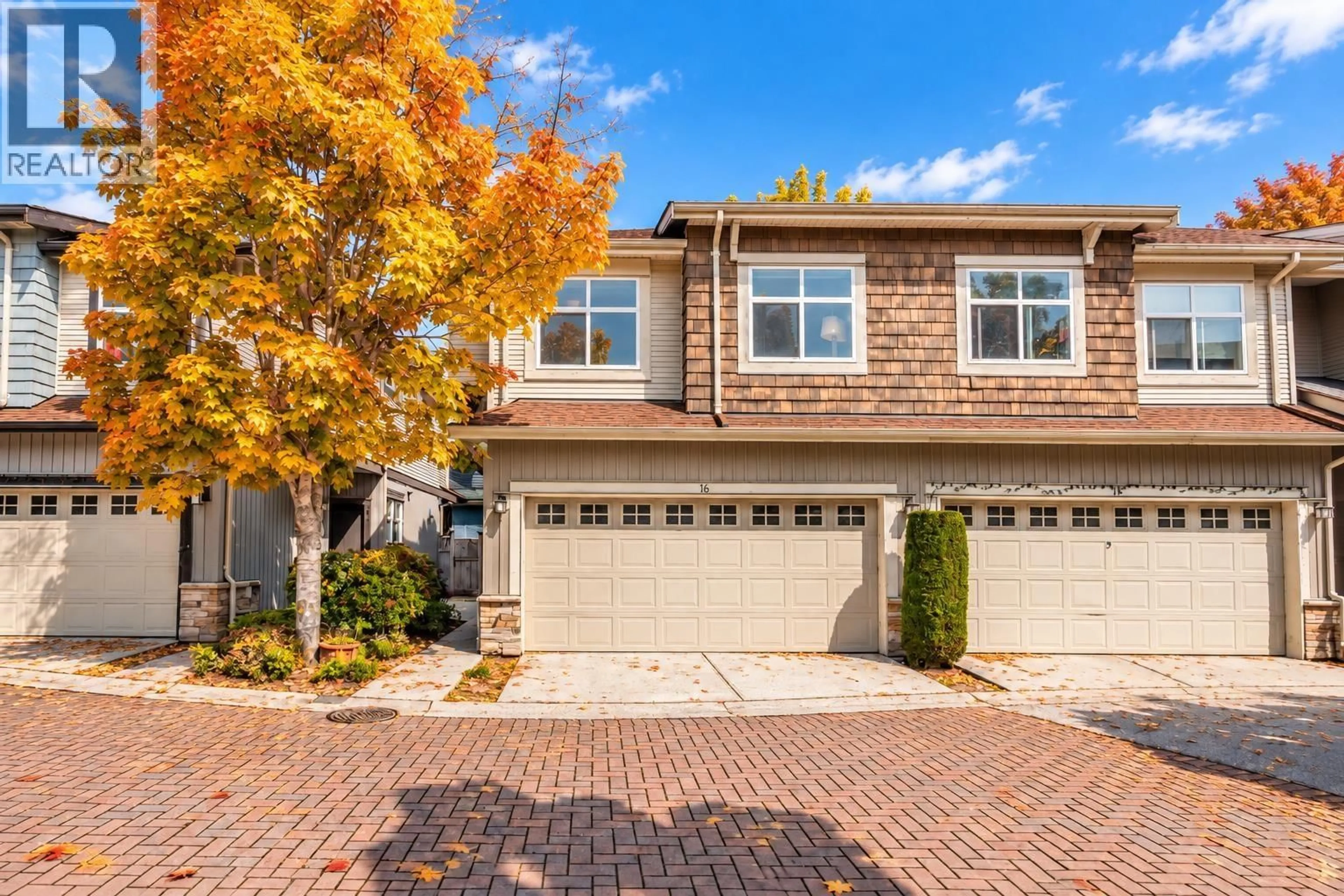 Home with brick exterior material, street for 16 - 8600 NO. 3 ROAD, Richmond British Columbia V6Y2E8