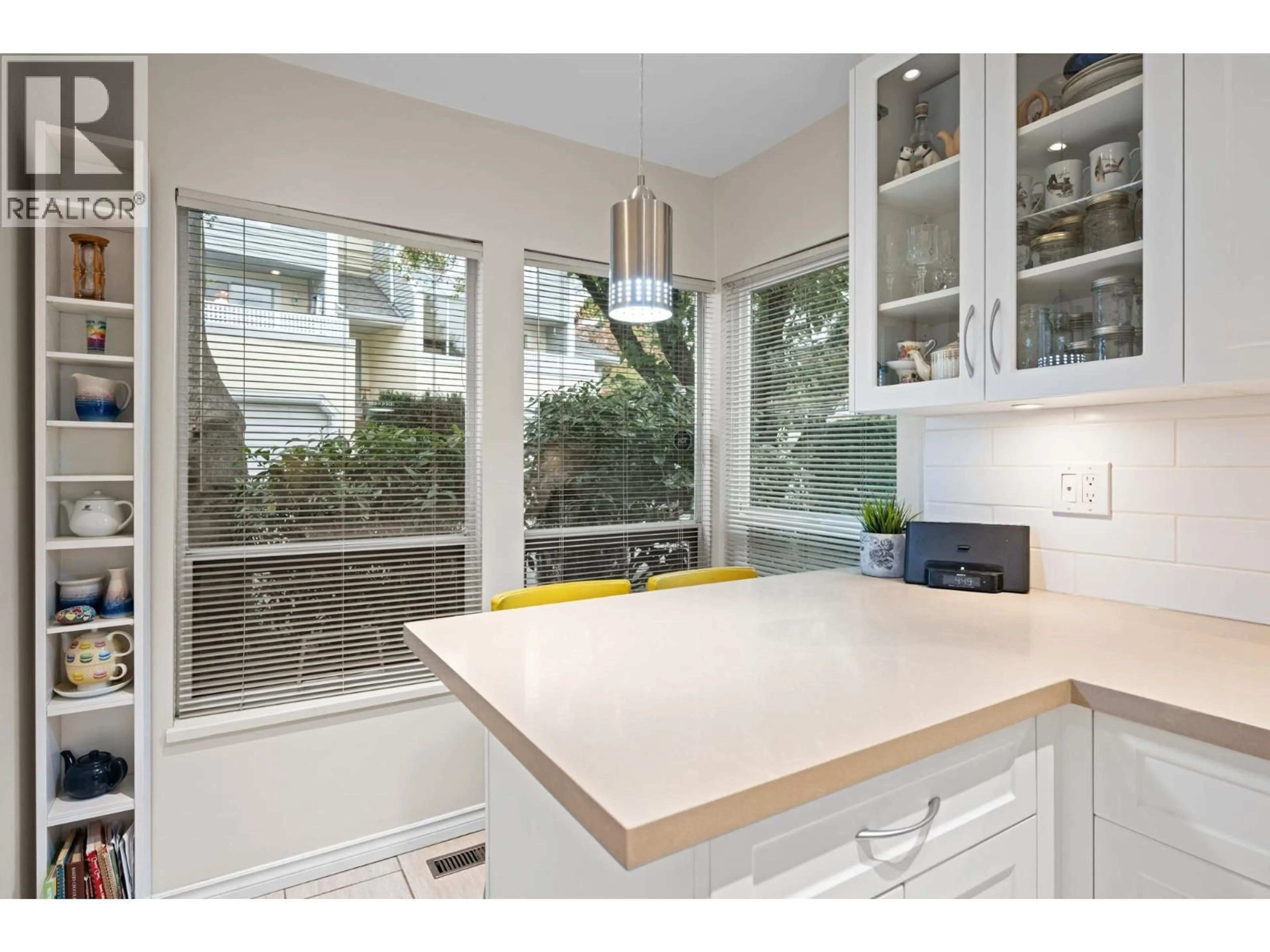 Contemporary kitchen, ceramic/tile floor for 2208 PORTSIDE COURT, Vancouver British Columbia V5P4V1