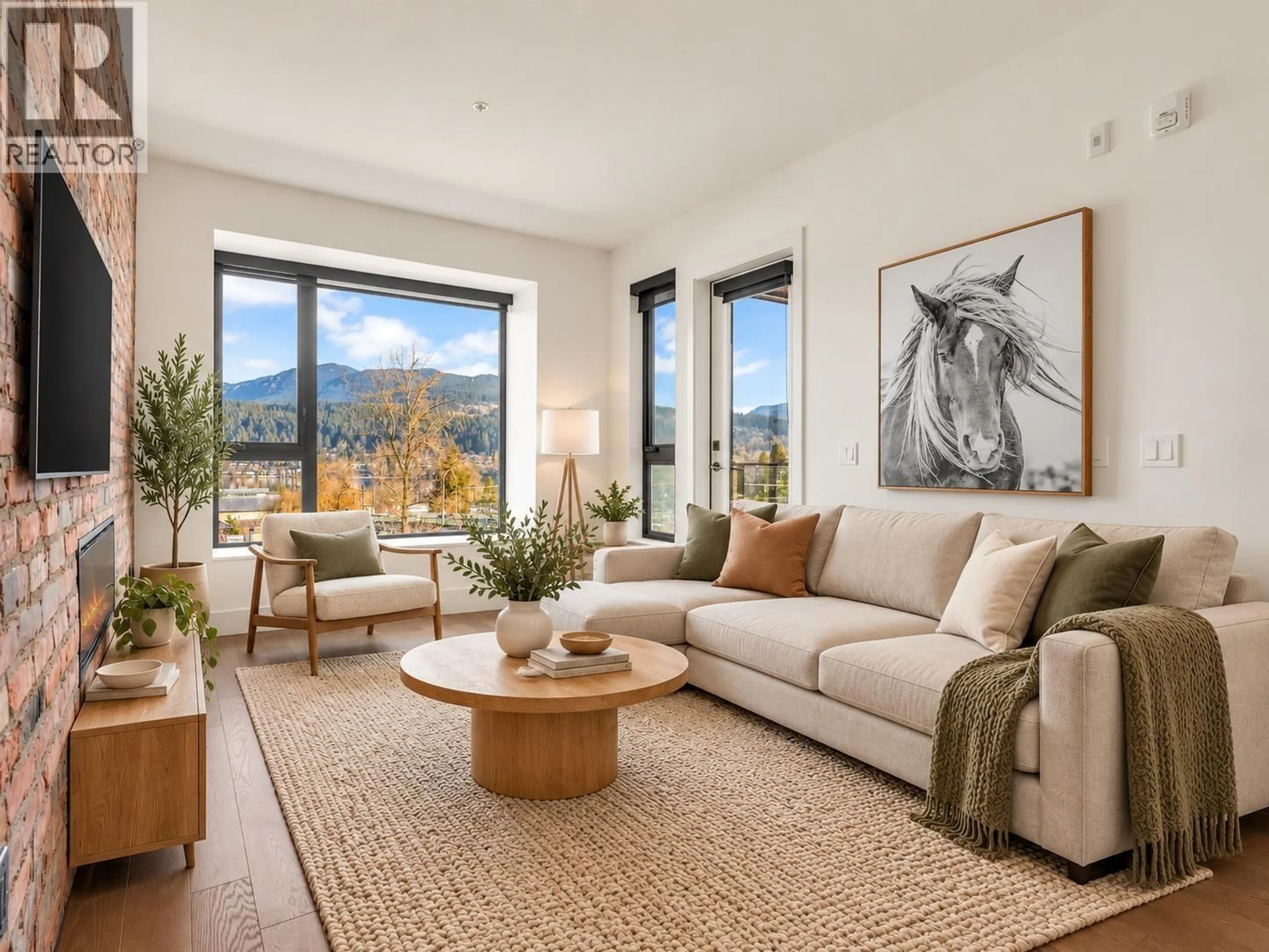 Living room with furniture, unknown for 407 - 83 MOODY STREET, Port Moody British Columbia V3H0K7