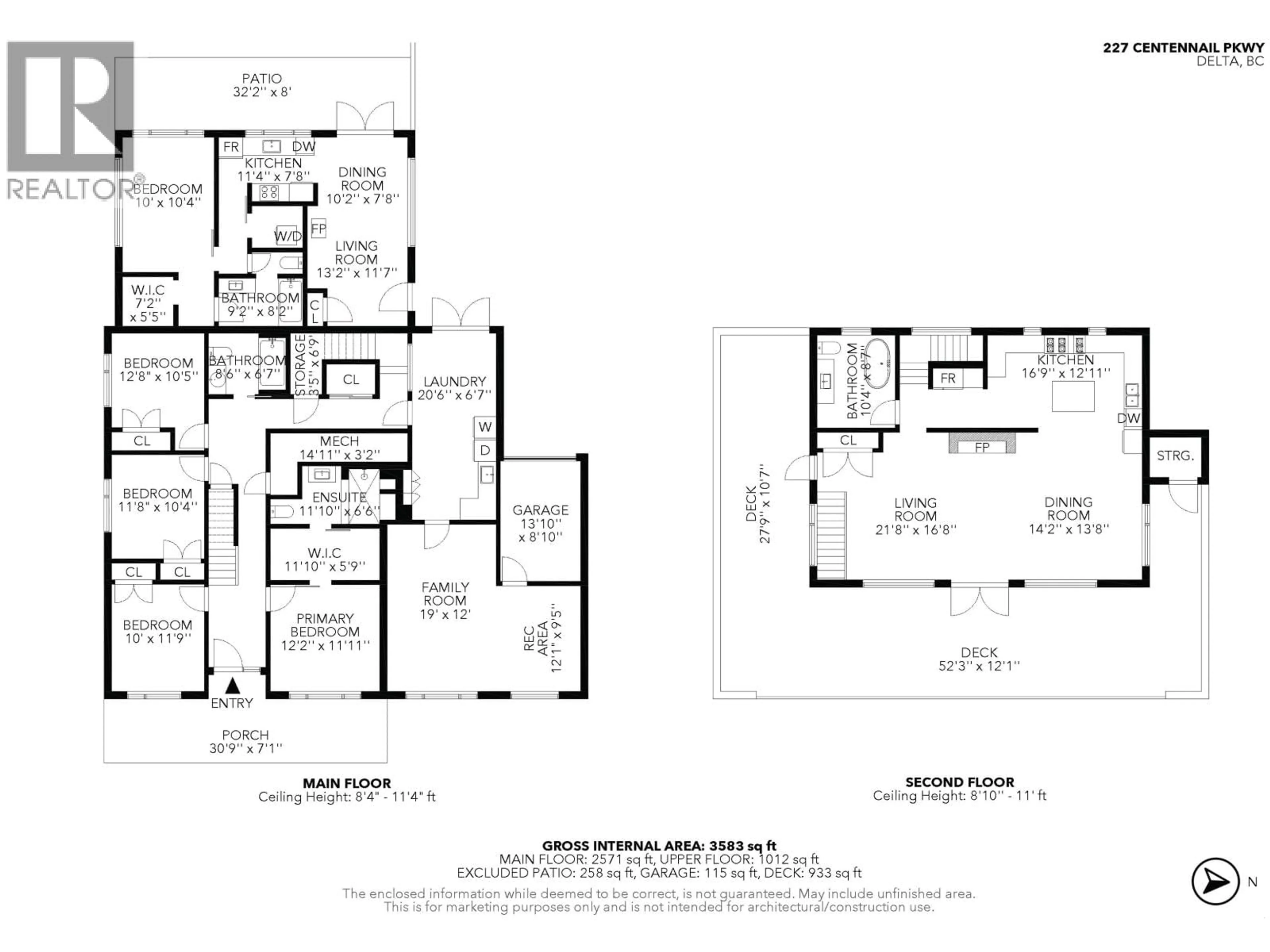 Floor plan for 227 CENTENNIAL PARKWAY, Delta British Columbia V4L1K6