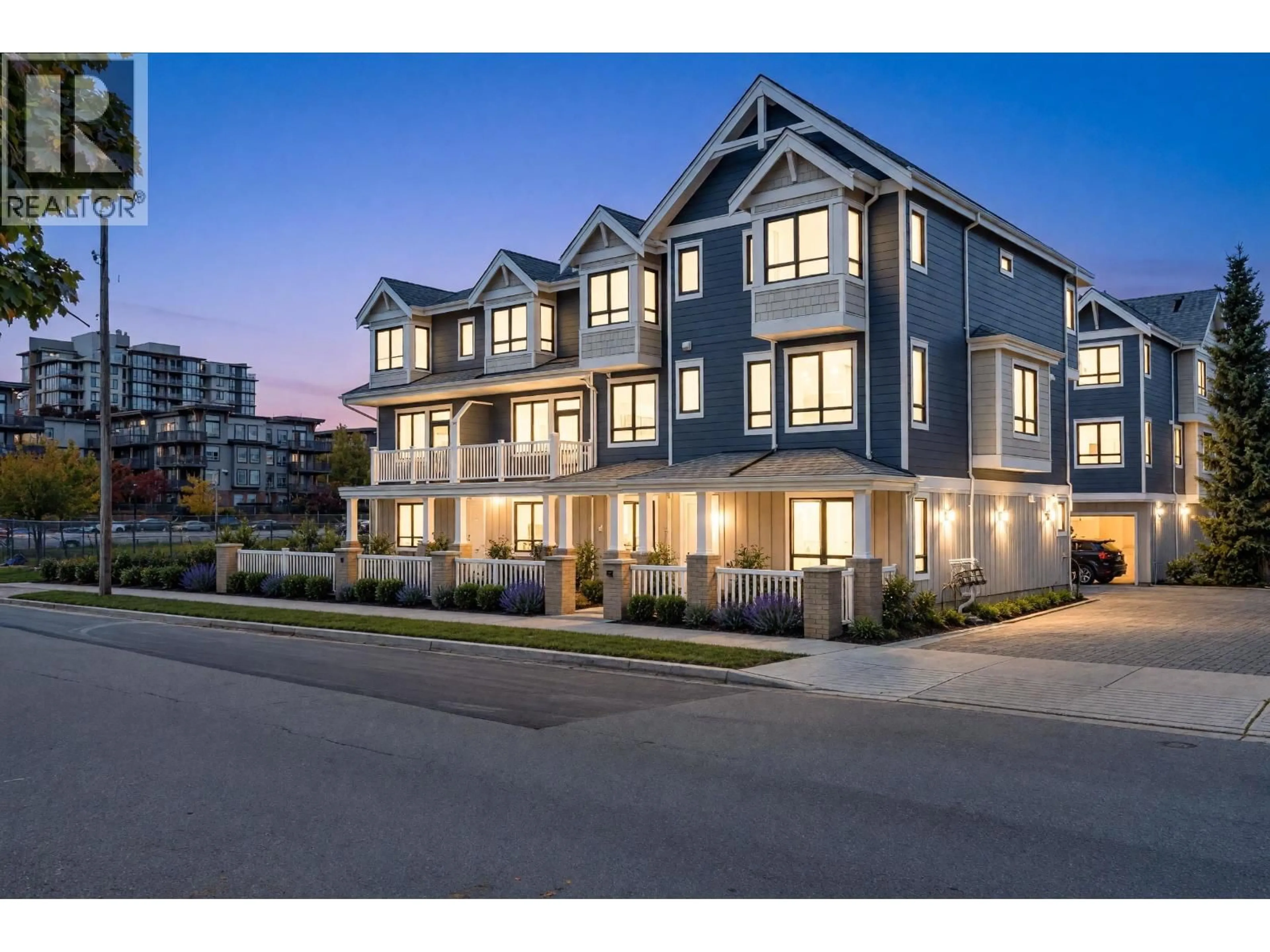 A pic from outside/outdoor area/front of a property/back of a property/a pic from drone, street for 8 - 9331 FERNDALE ROAD, Richmond British Columbia V6Y1X4