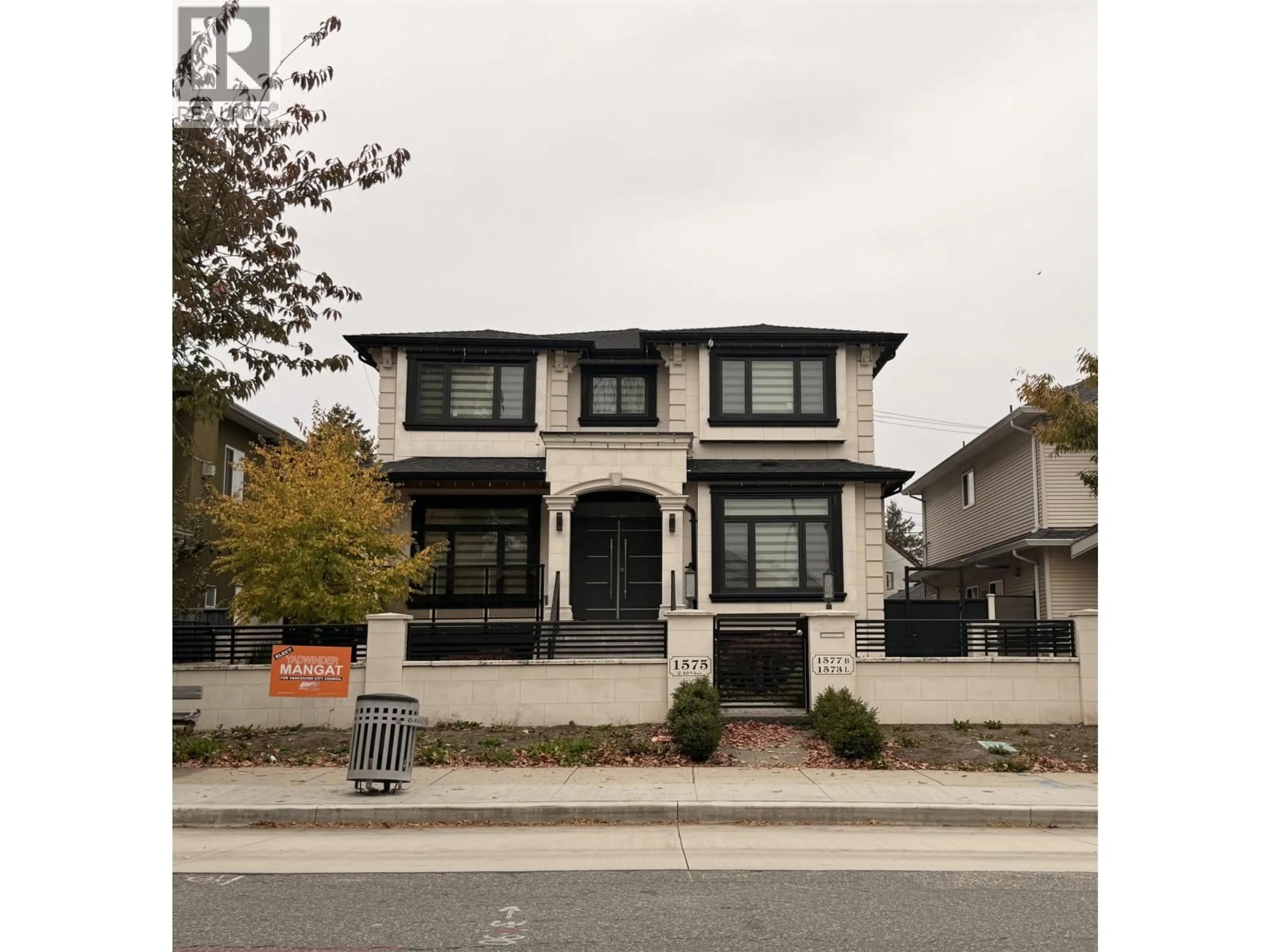 Home with brick exterior material, street for 1575 49TH AVENUE, Vancouver British Columbia V5P1S7