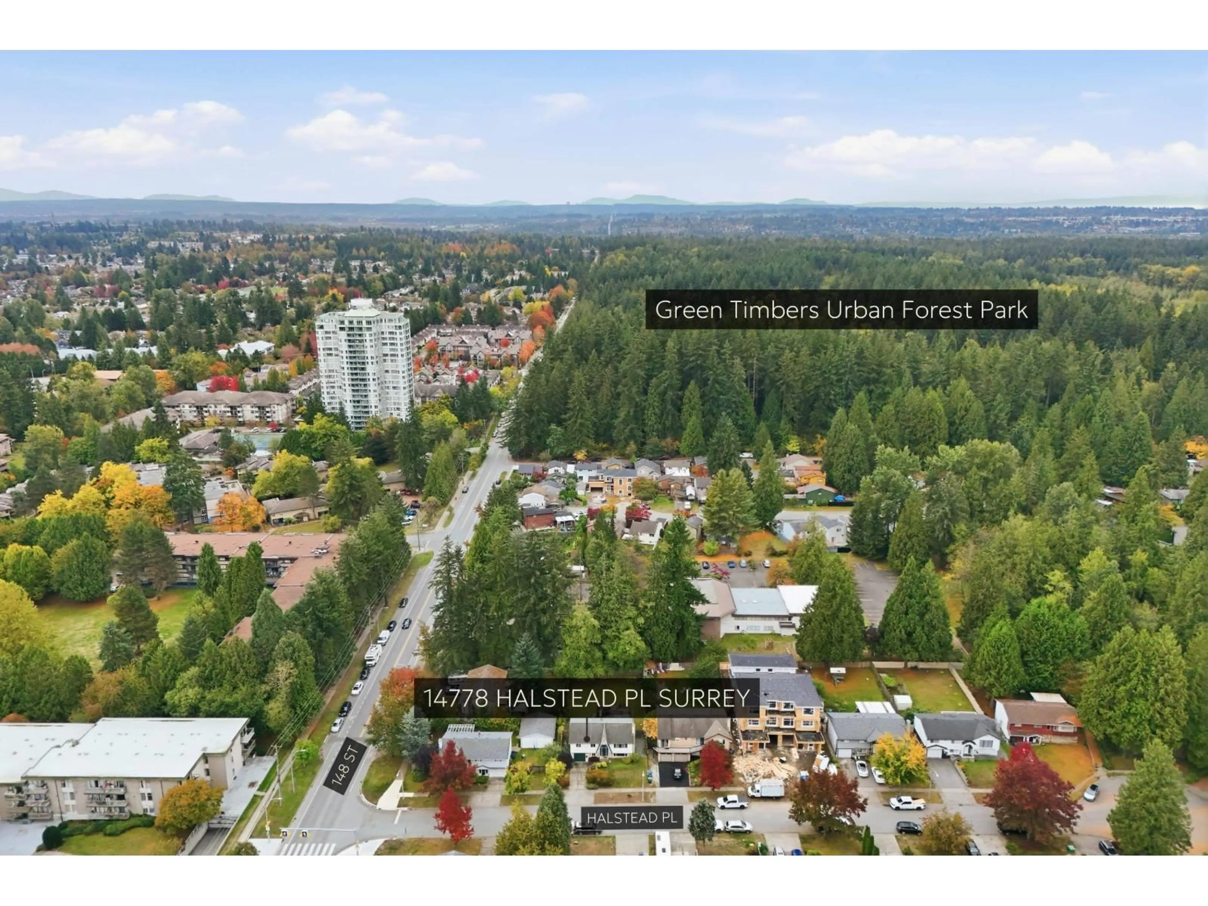 A pic from outside/outdoor area/front of a property/back of a property/a pic from drone, unknown for 14778 HALSTEAD PLACE, Surrey British Columbia V3R6S5