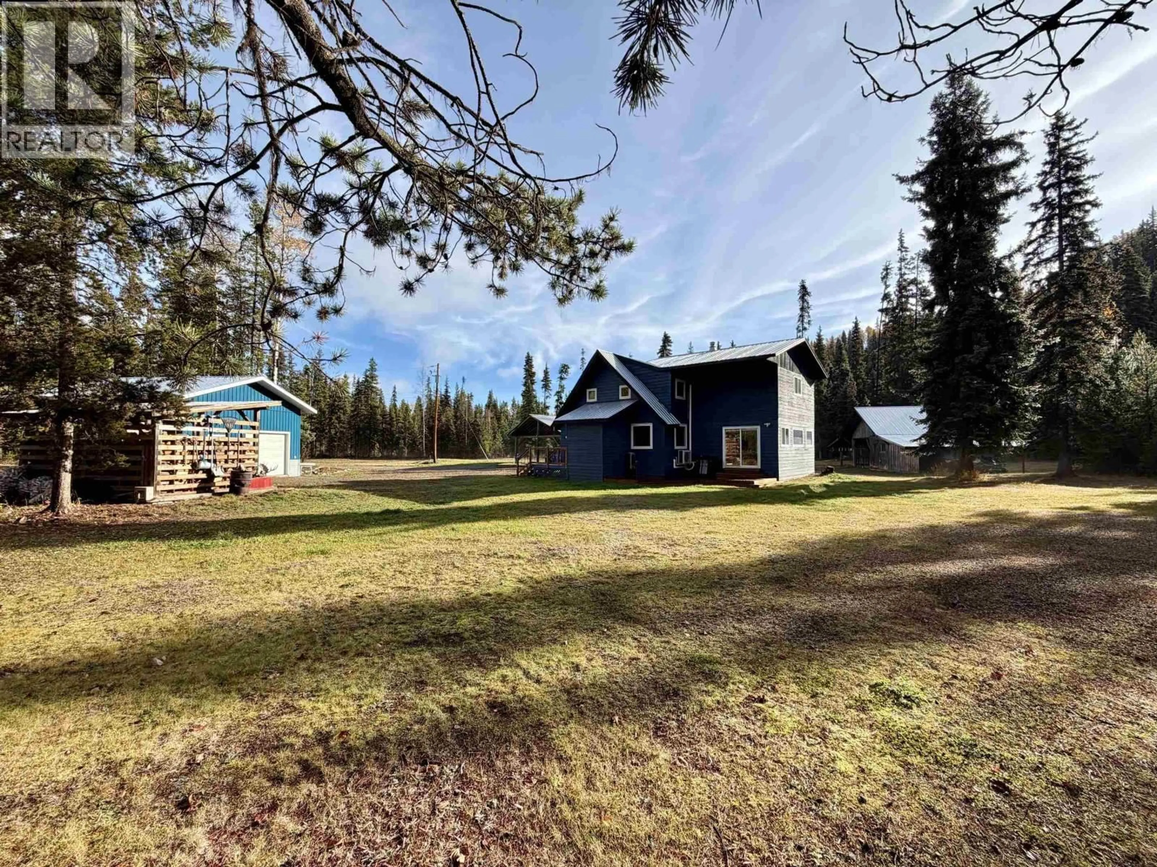 A pic from outside/outdoor area/front of a property/back of a property/a pic from drone, unknown for 1225 AVELING COALMINE ROAD, Telkwa British Columbia V0J2X3