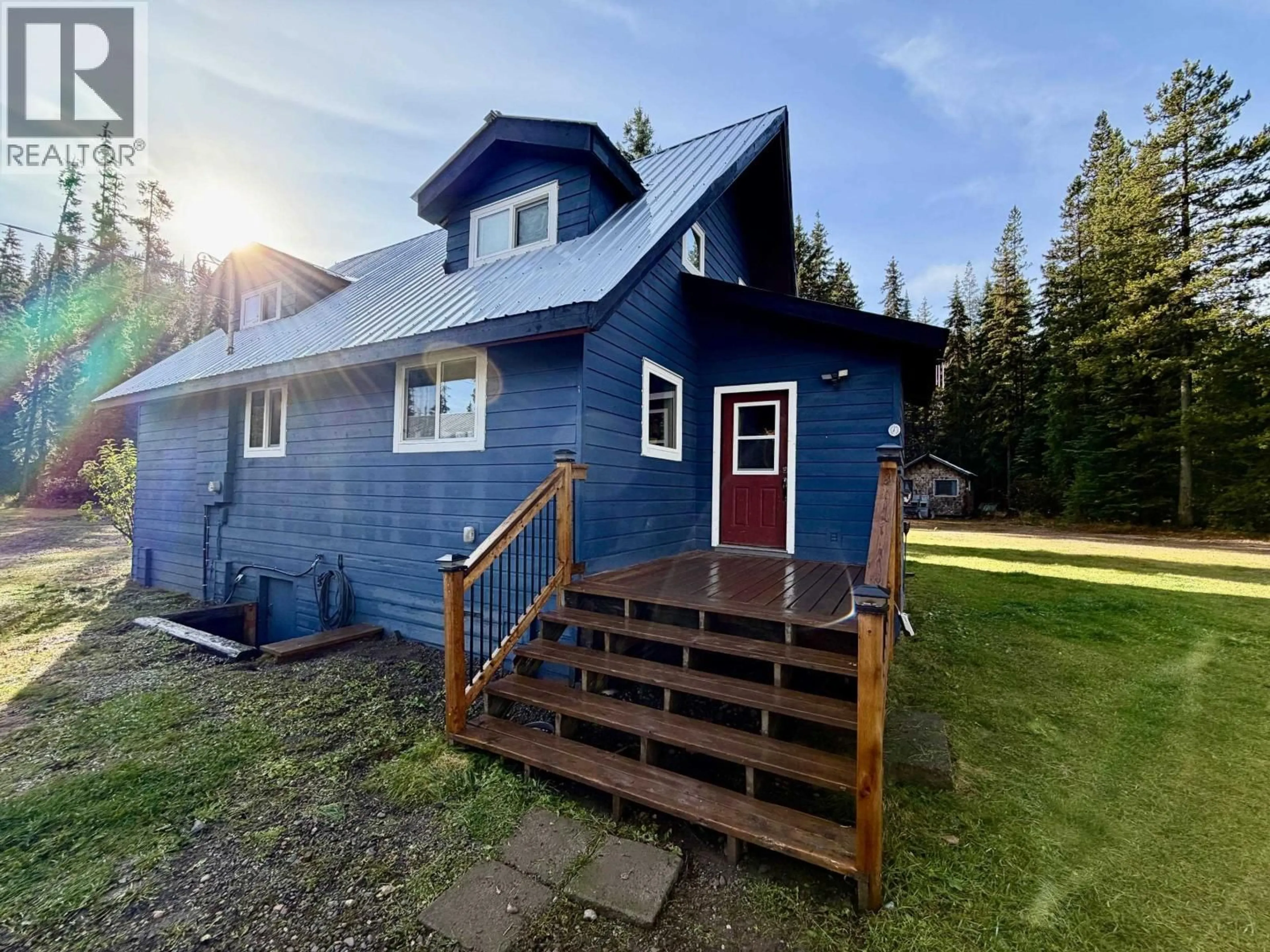A pic from outside/outdoor area/front of a property/back of a property/a pic from drone, unknown for 1225 AVELING COALMINE ROAD, Telkwa British Columbia V0J2X3