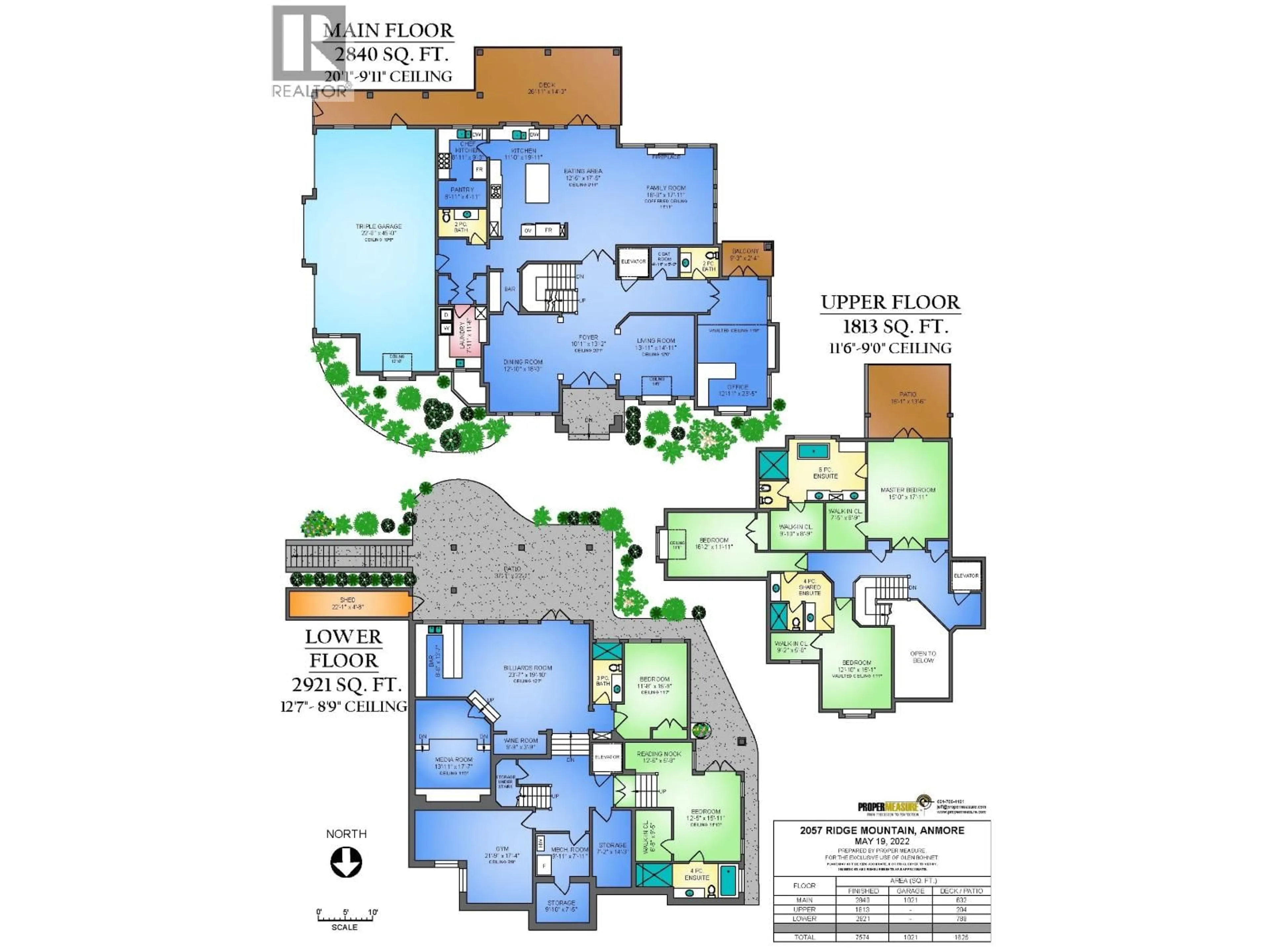 Floor plan for 2057 RIDGE MOUNTAIN DRIVE, Anmore British Columbia V3H0G7