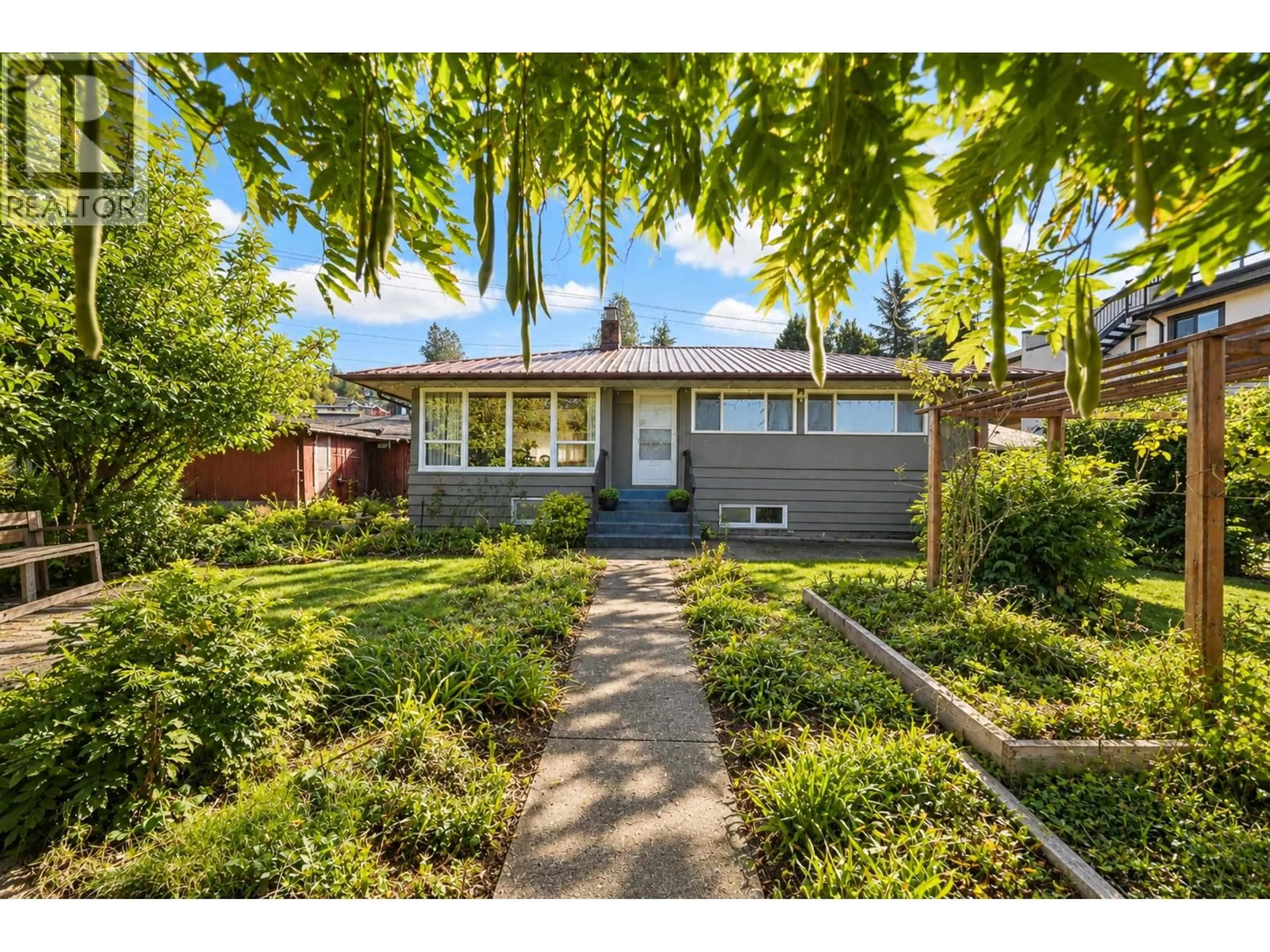 Home with vinyl exterior material, street for 7288 INLET DRIVE, Burnaby British Columbia V5A1C4