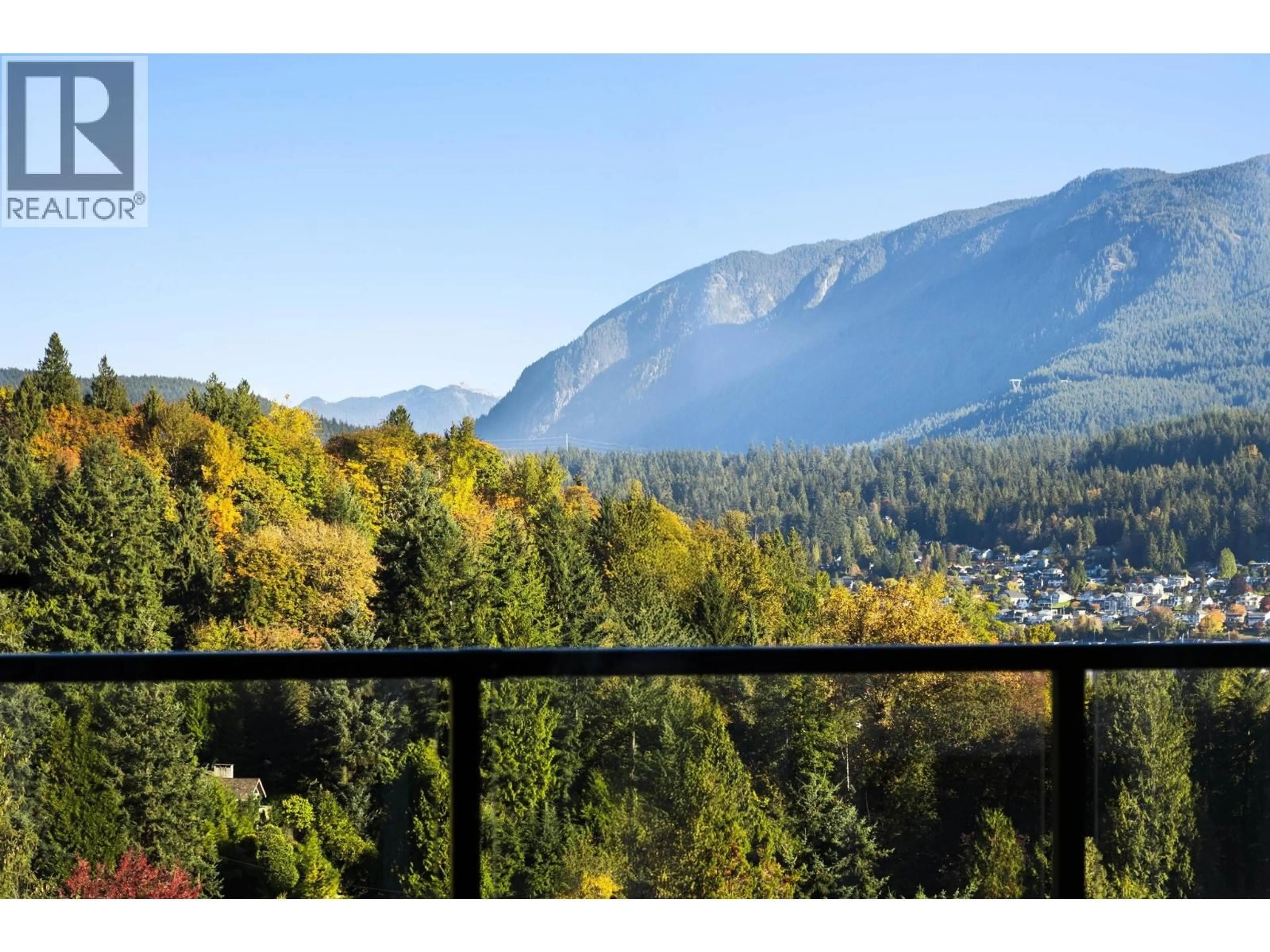 Balcony in the apartment, mountain view for PH604 - 2002 ST. GEORGE STREET, Port Moody British Columbia V3H0N4