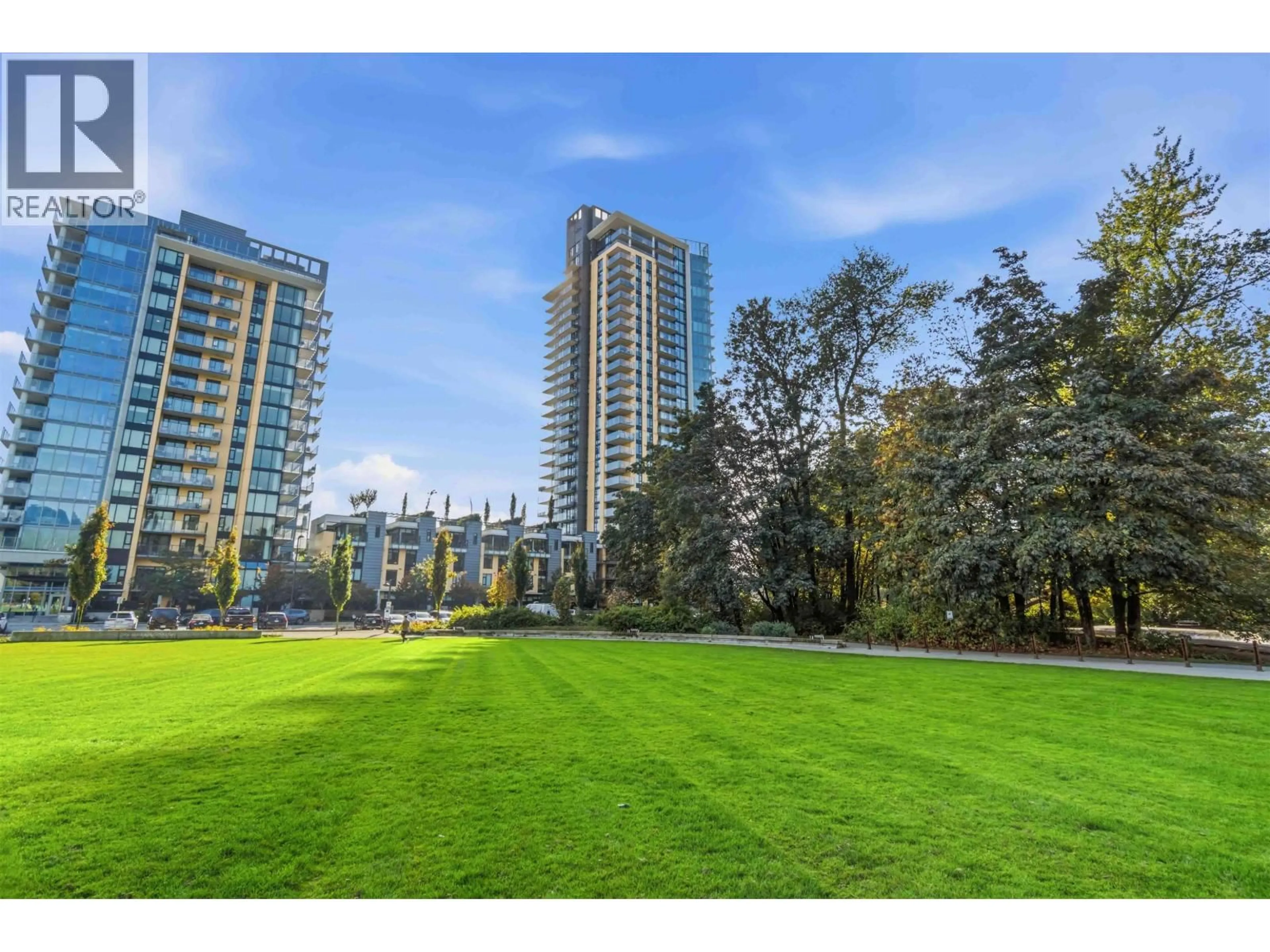 Patio, water/lake/river/ocean view for 1306 - 1401 HUNTER STREET, North Vancouver British Columbia V7J0E2