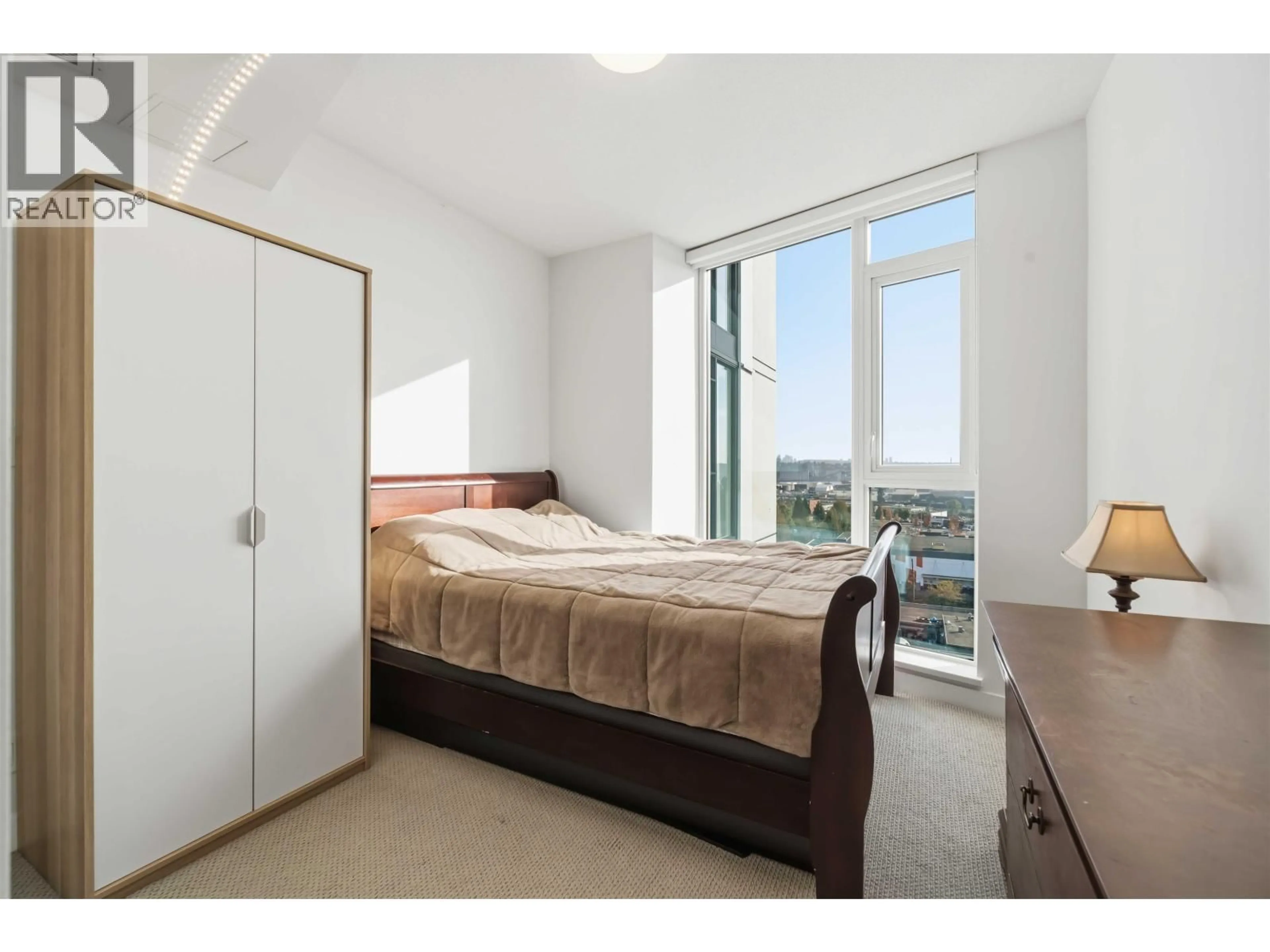 Bedroom with bed, unknown for 1306 - 1401 HUNTER STREET, North Vancouver British Columbia V7J0E2