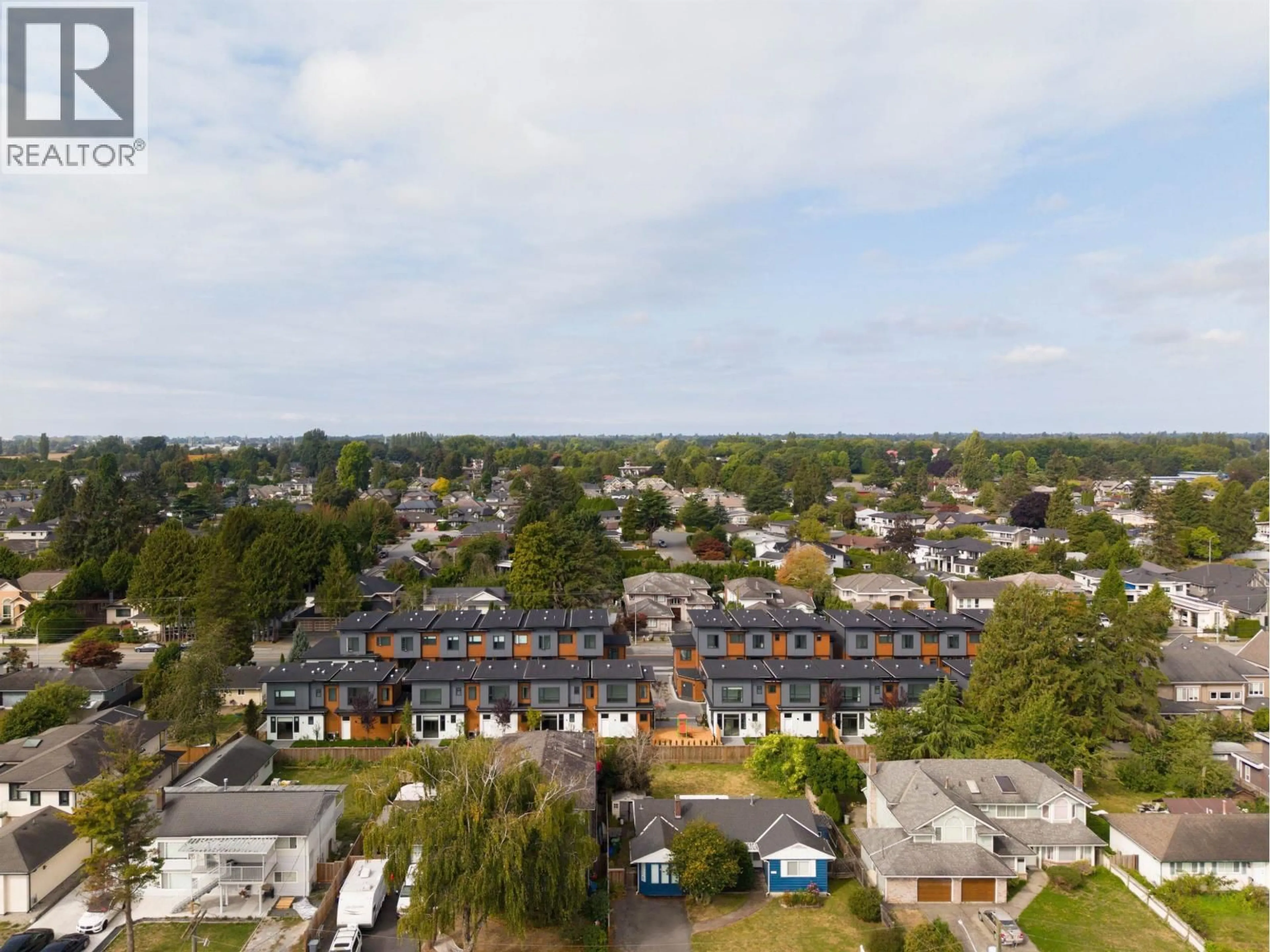 A pic from outside/outdoor area/front of a property/back of a property/a pic from drone, street for 7 - 10380 NO. 4 ROAD, Richmond British Columbia V7A2Z7