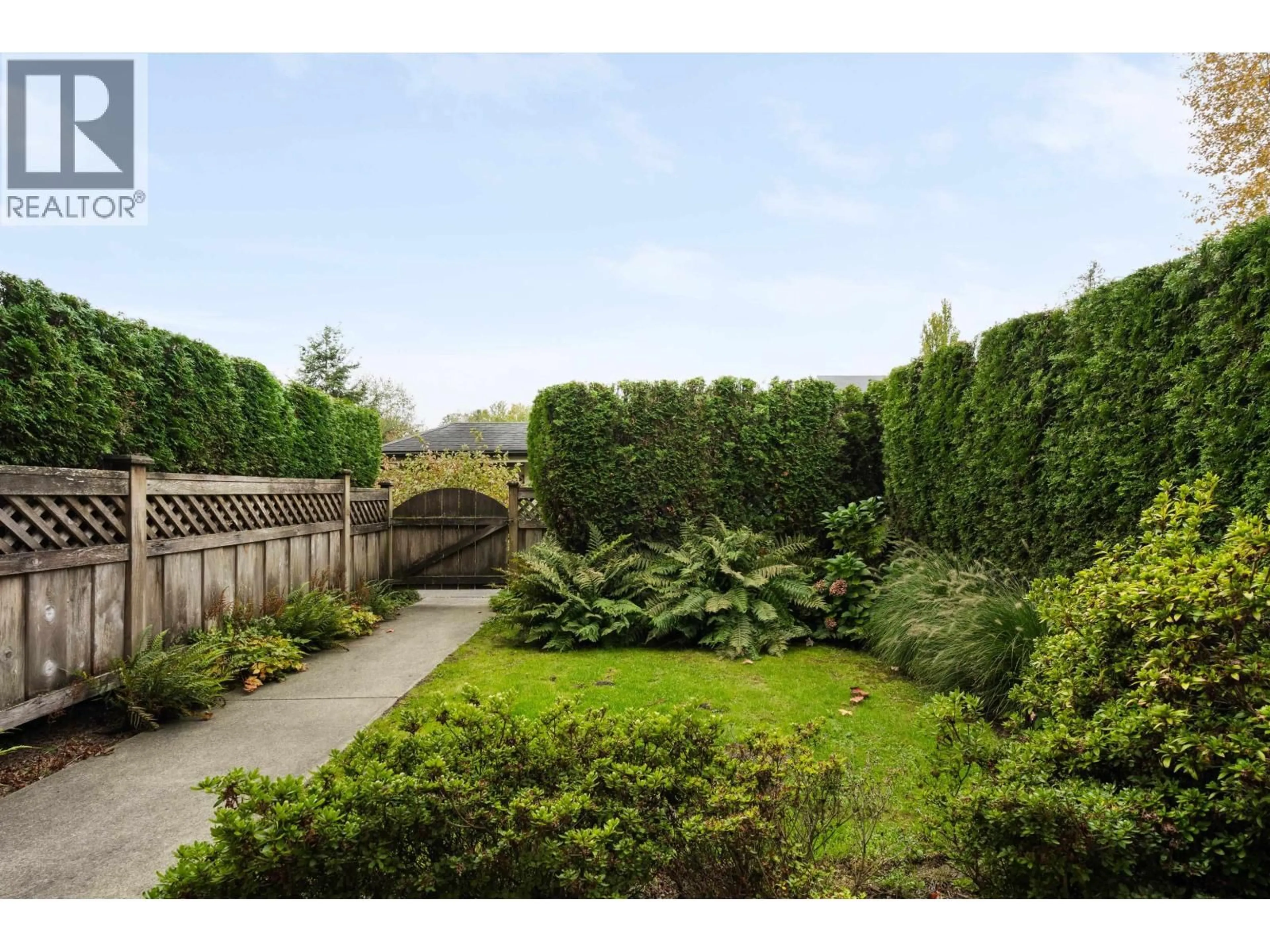 A pic from outside/outdoor area/front of a property/back of a property/a pic from drone, forest/trees view for 401 - 8485 NEW HAVEN CLOSE, Burnaby British Columbia V5J0B7