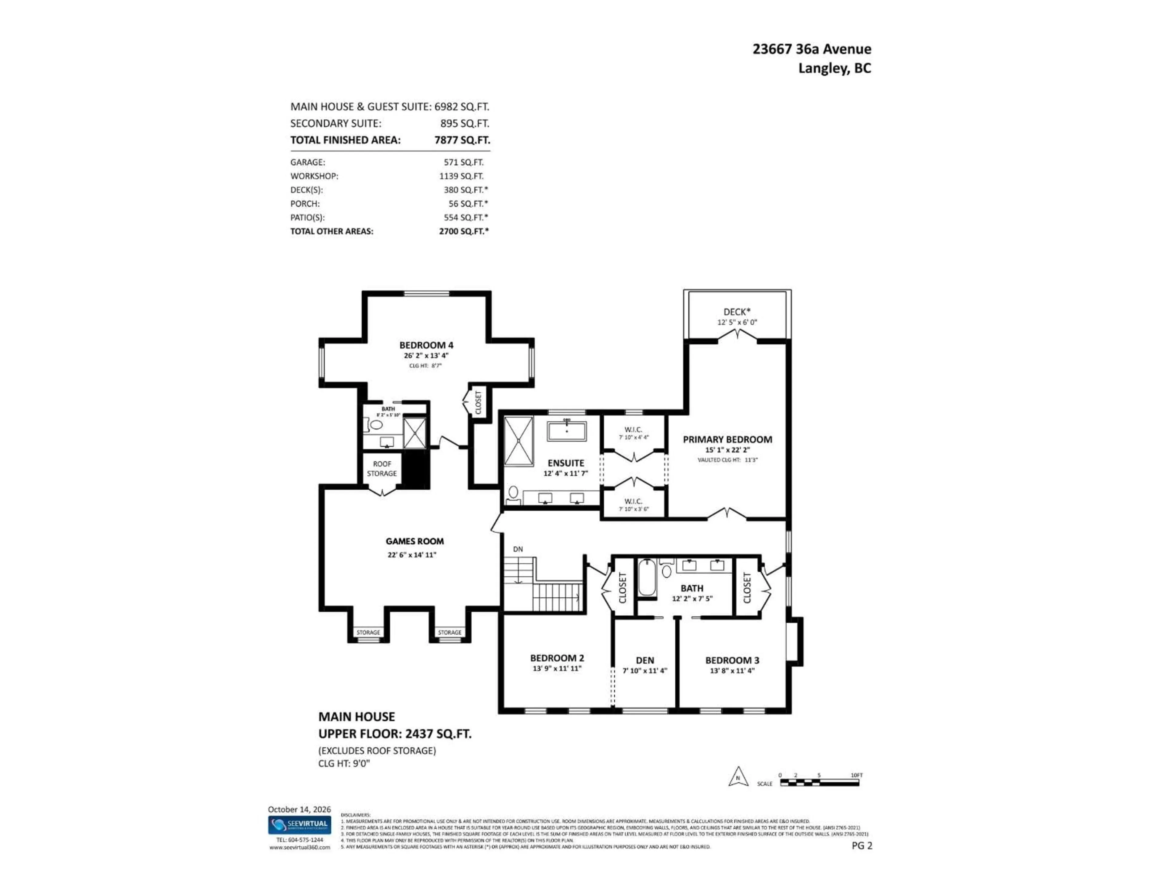 Floor plan for 23667 36A AVENUE, Langley British Columbia V2Z2J6