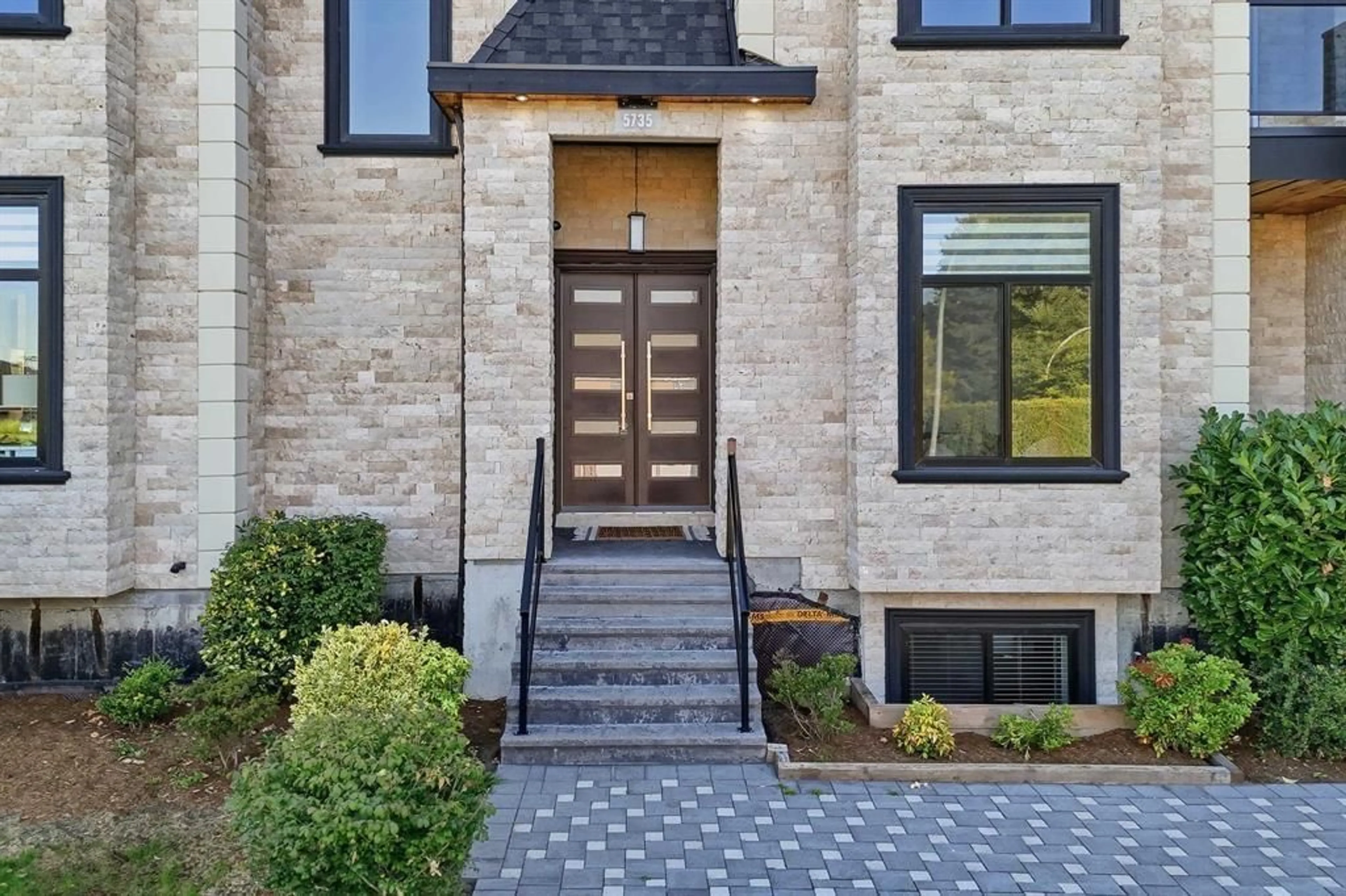 Home with brick exterior material, street for 5735 144A STREET, Surrey British Columbia V3S8E2