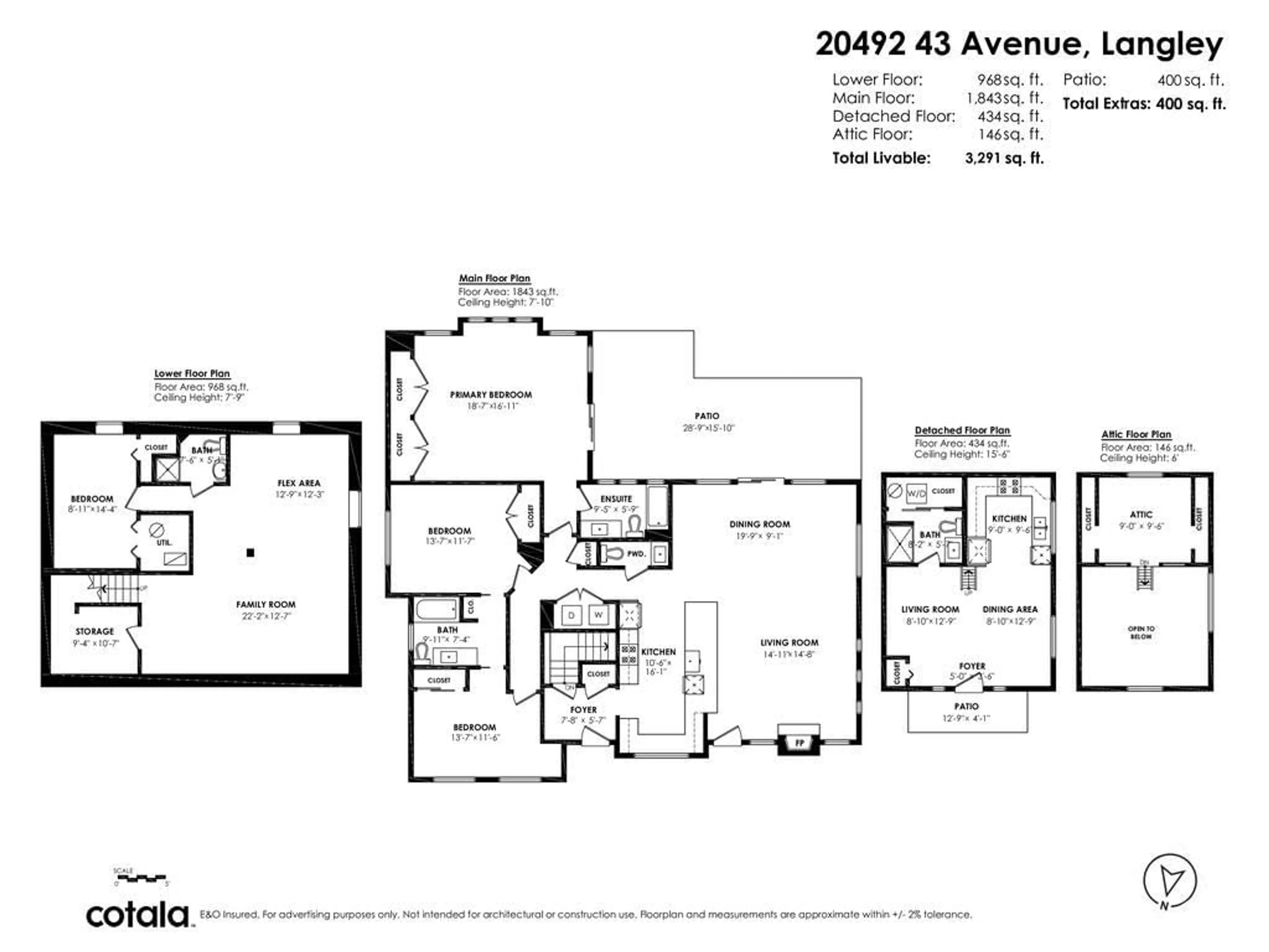 Floor plan for 20492 43 AVENUE, Langley British Columbia V3A3C2