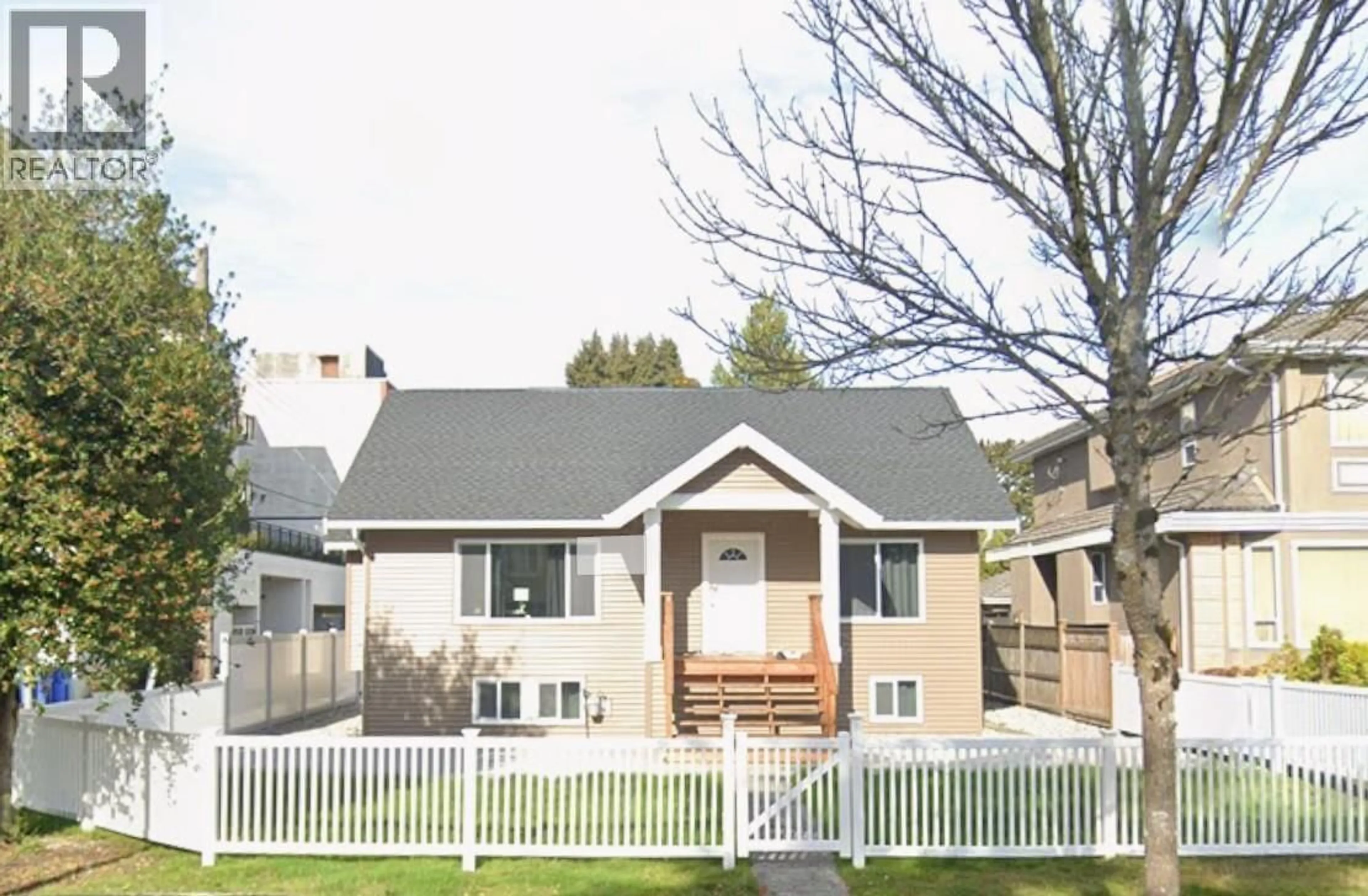 Home with vinyl exterior material, street for 2079 46TH AVENUE, Vancouver British Columbia V6M2K8