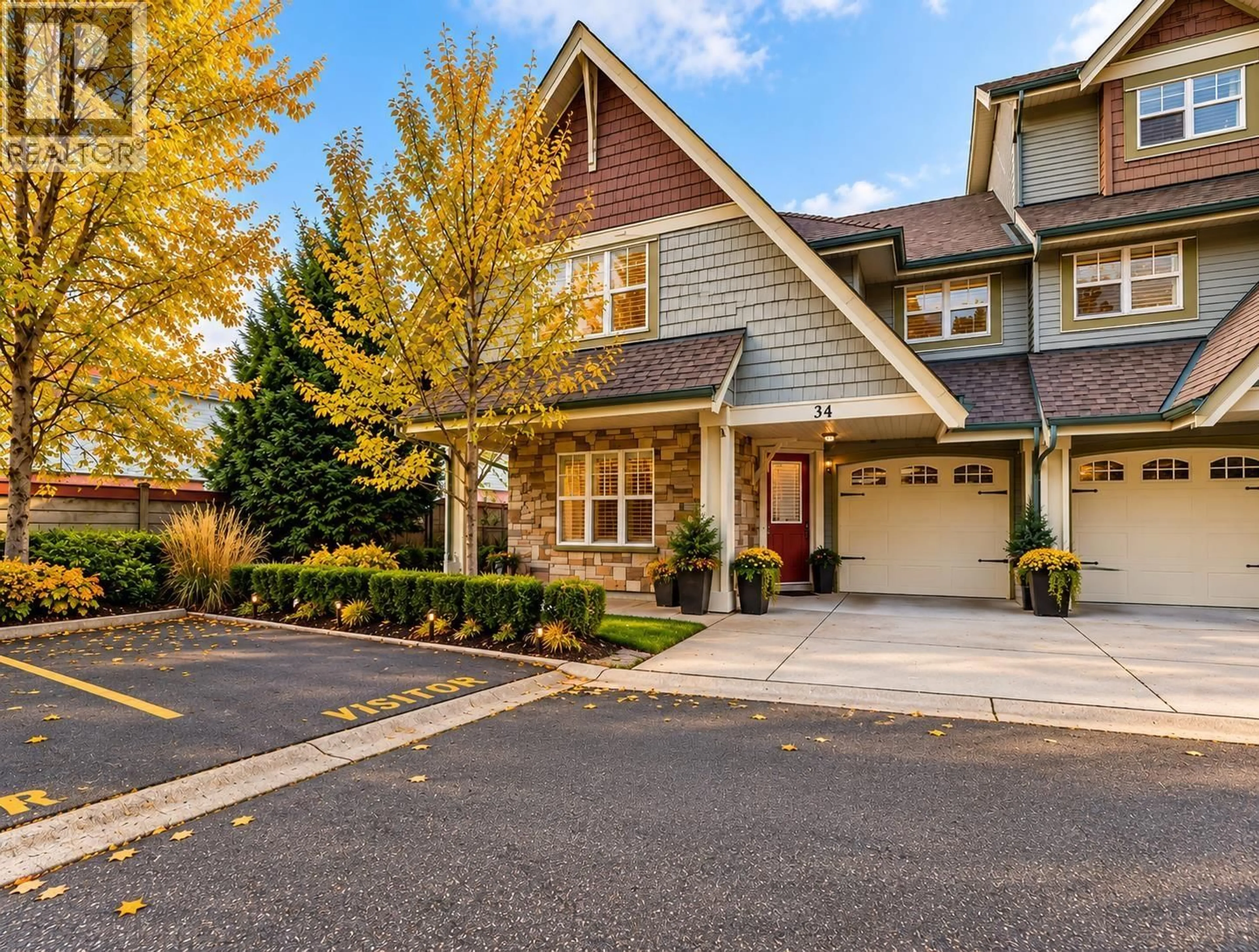 Home with brick exterior material, street for 34 - 22977 116 AVENUE, Maple Ridge British Columbia V2X9A8