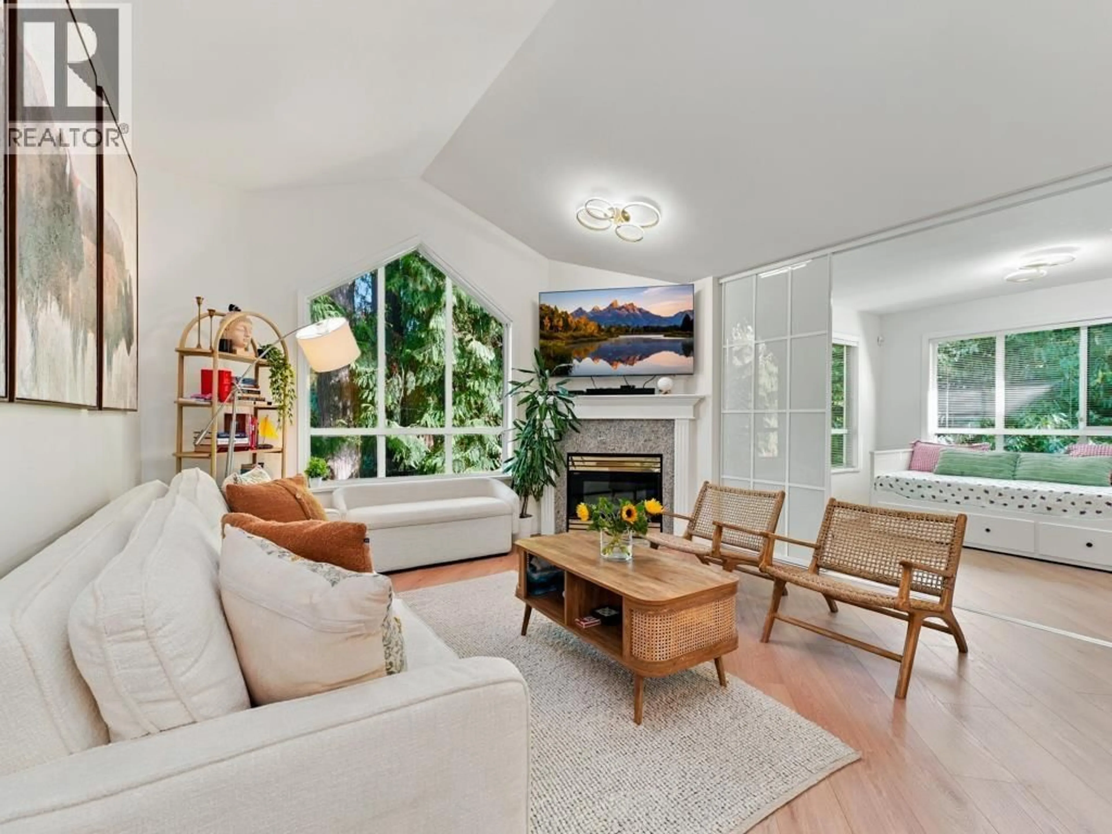 Living room with furniture, unknown for 308 - 1150 LYNN VALLEY ROAD, North Vancouver British Columbia V7J1Z9