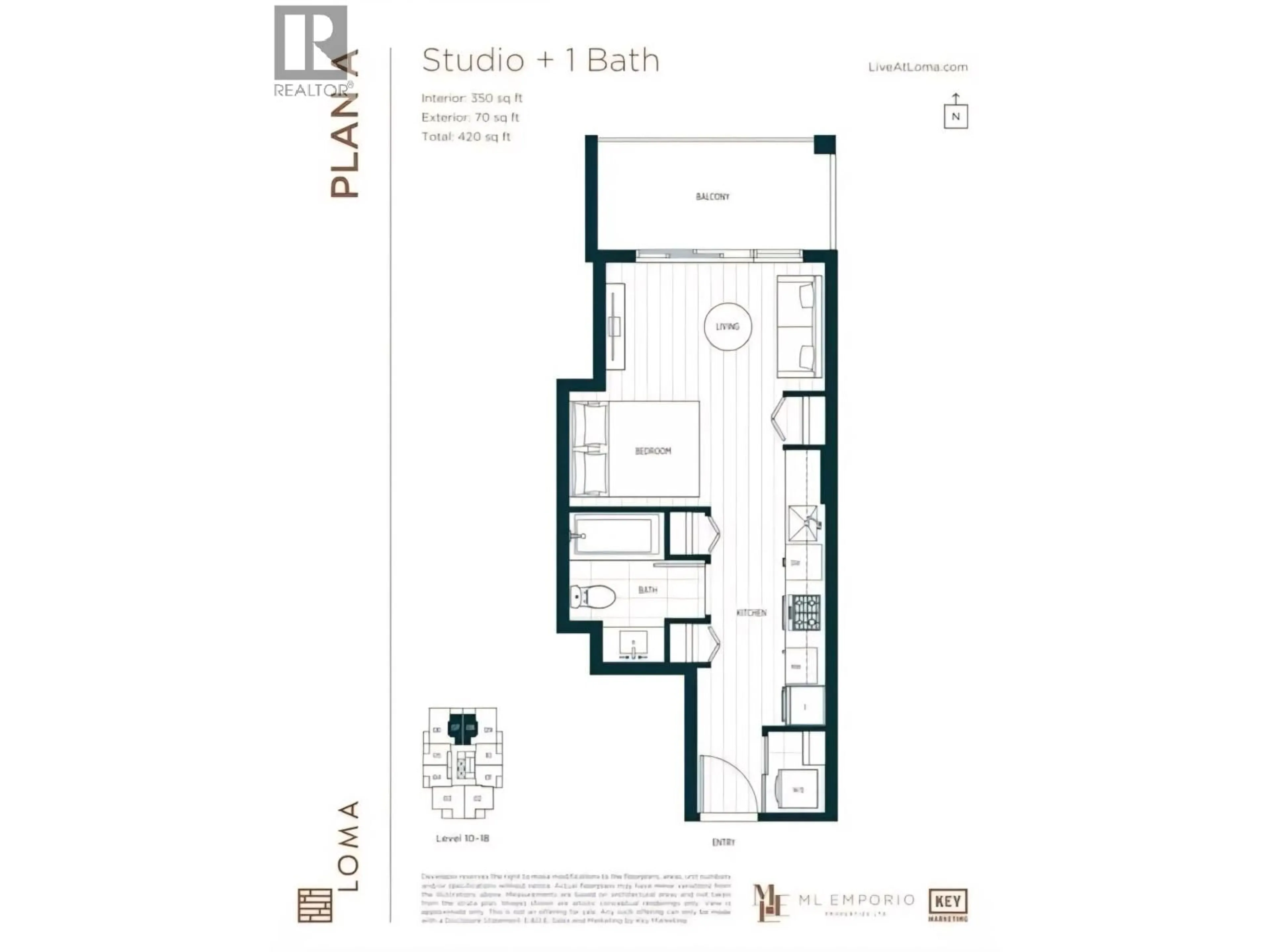 Floor plan for 1008 - 901 LOUGHEED HIGHWAY, Coquitlam British Columbia V3K3T3