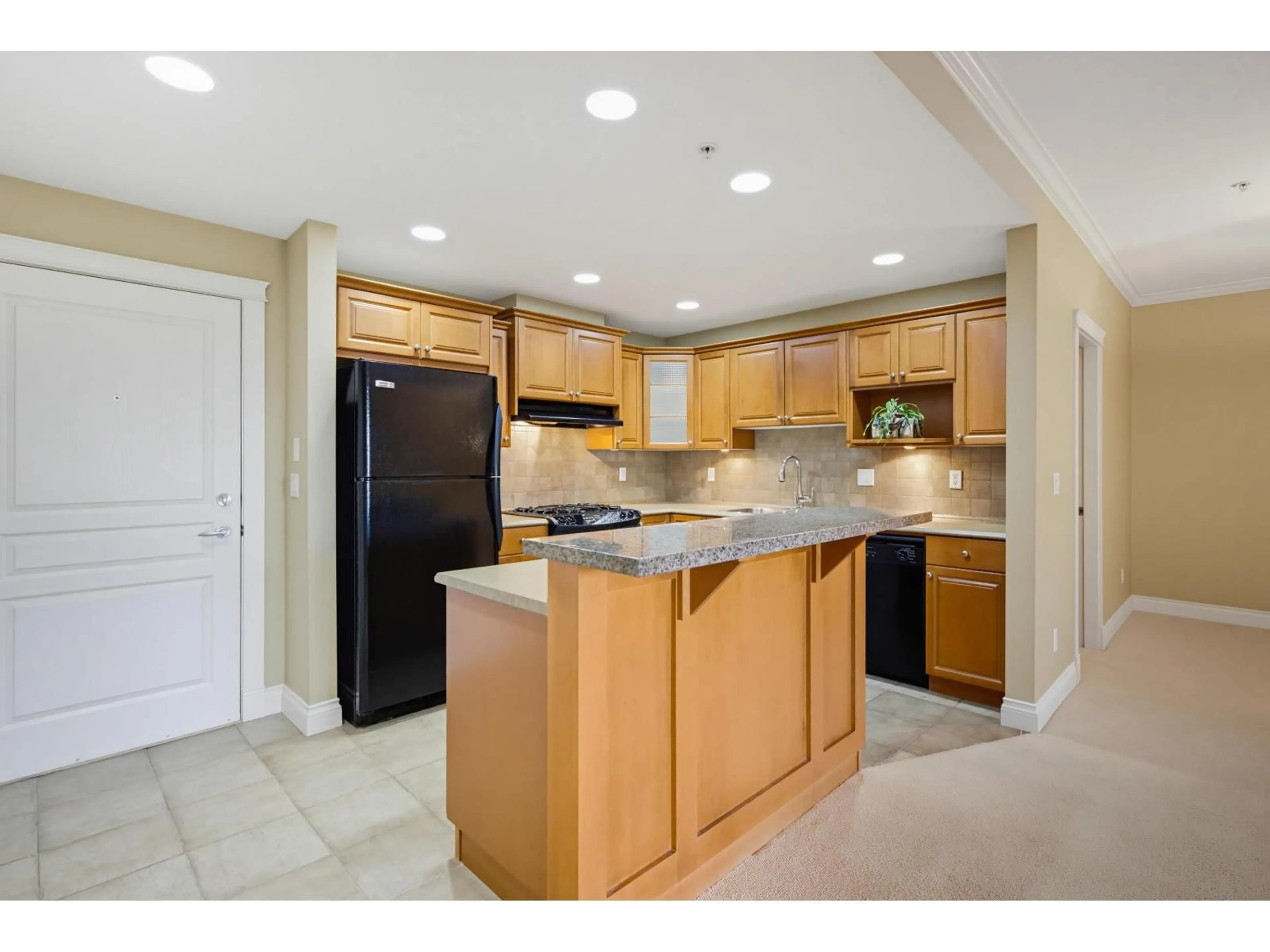 Standard kitchen, ceramic/tile floor for 202 - 15357 17A AVENUE, Surrey British Columbia A9A9A9