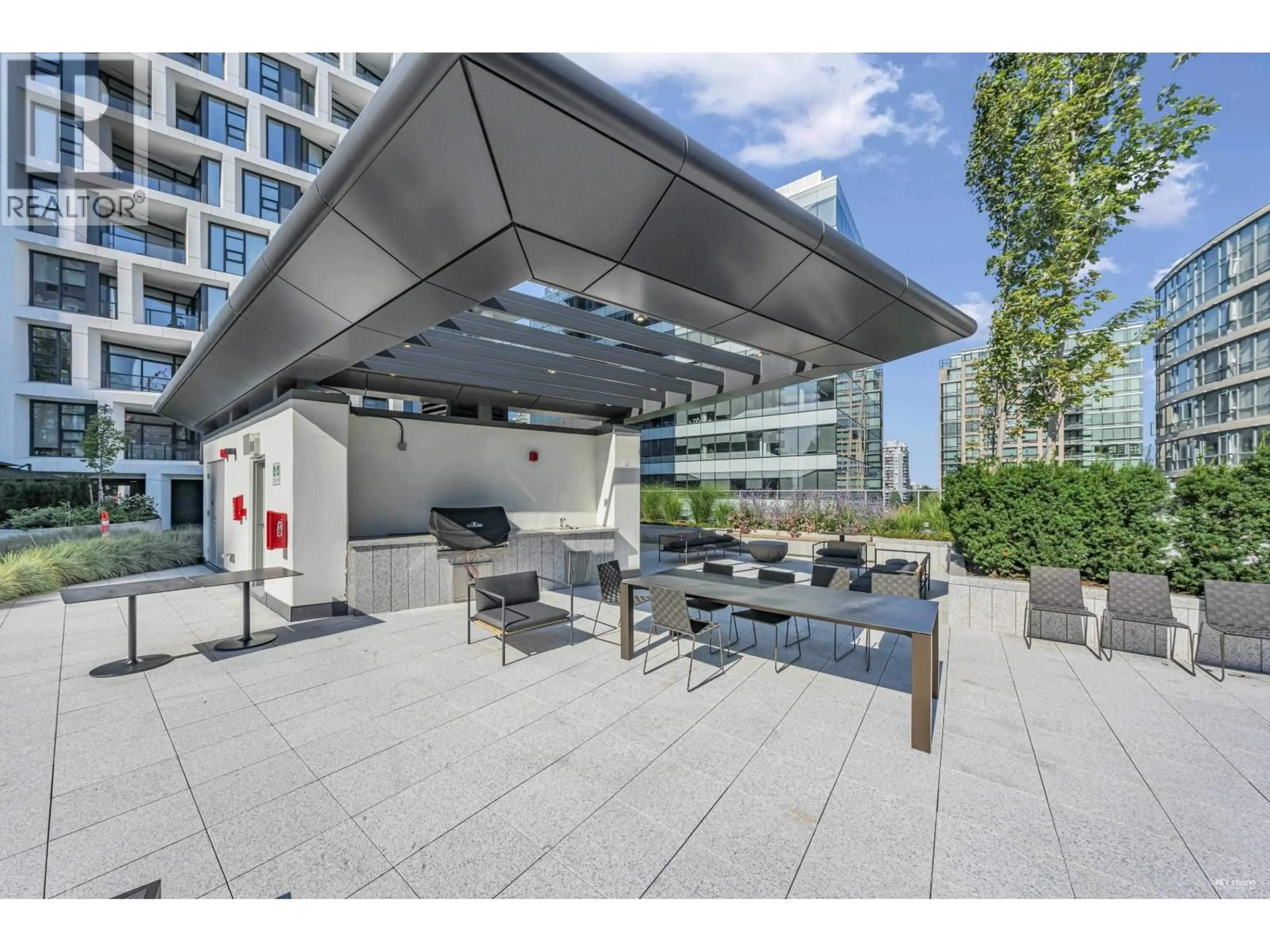 Patio, city buildings view from balcony for 2903 - 1277 HORNBY STREET, Vancouver British Columbia V6Z0H7