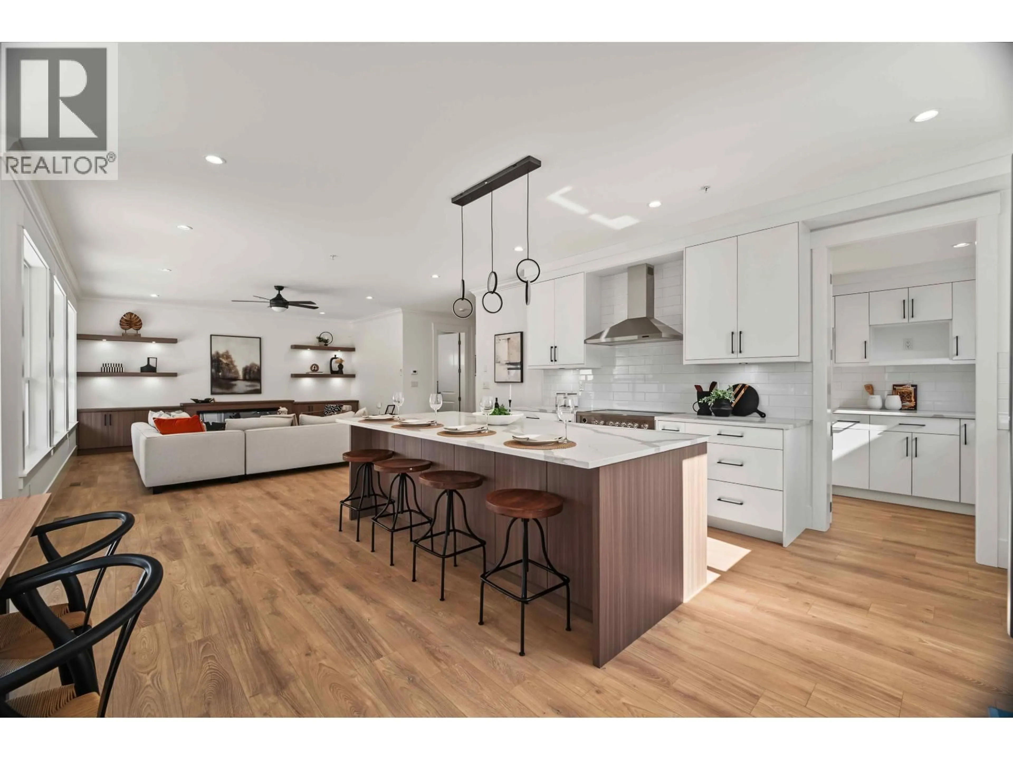 Open concept kitchen, wood/laminate floor for 11077 241A STREET, Maple Ridge British Columbia V2W0K5