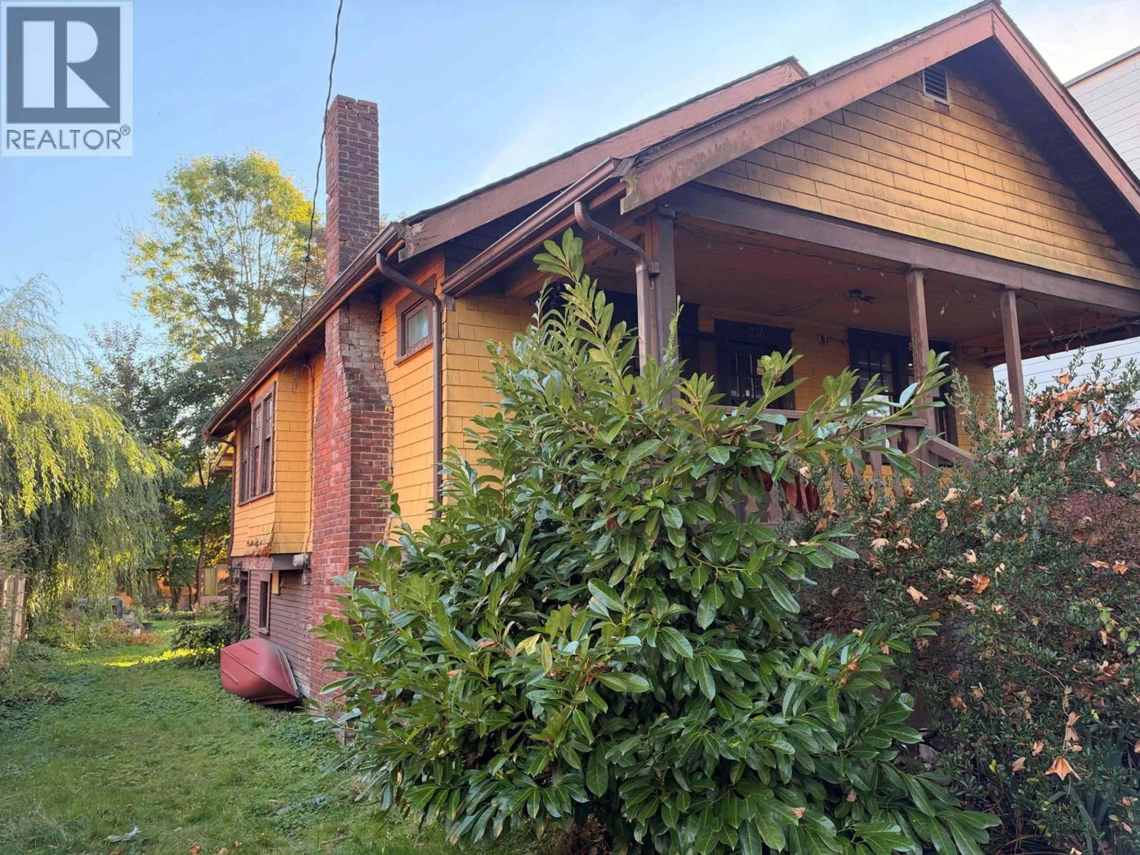 Home with brick exterior material, street for 1736 GRAVELEY STREET, Vancouver British Columbia V5L3B1