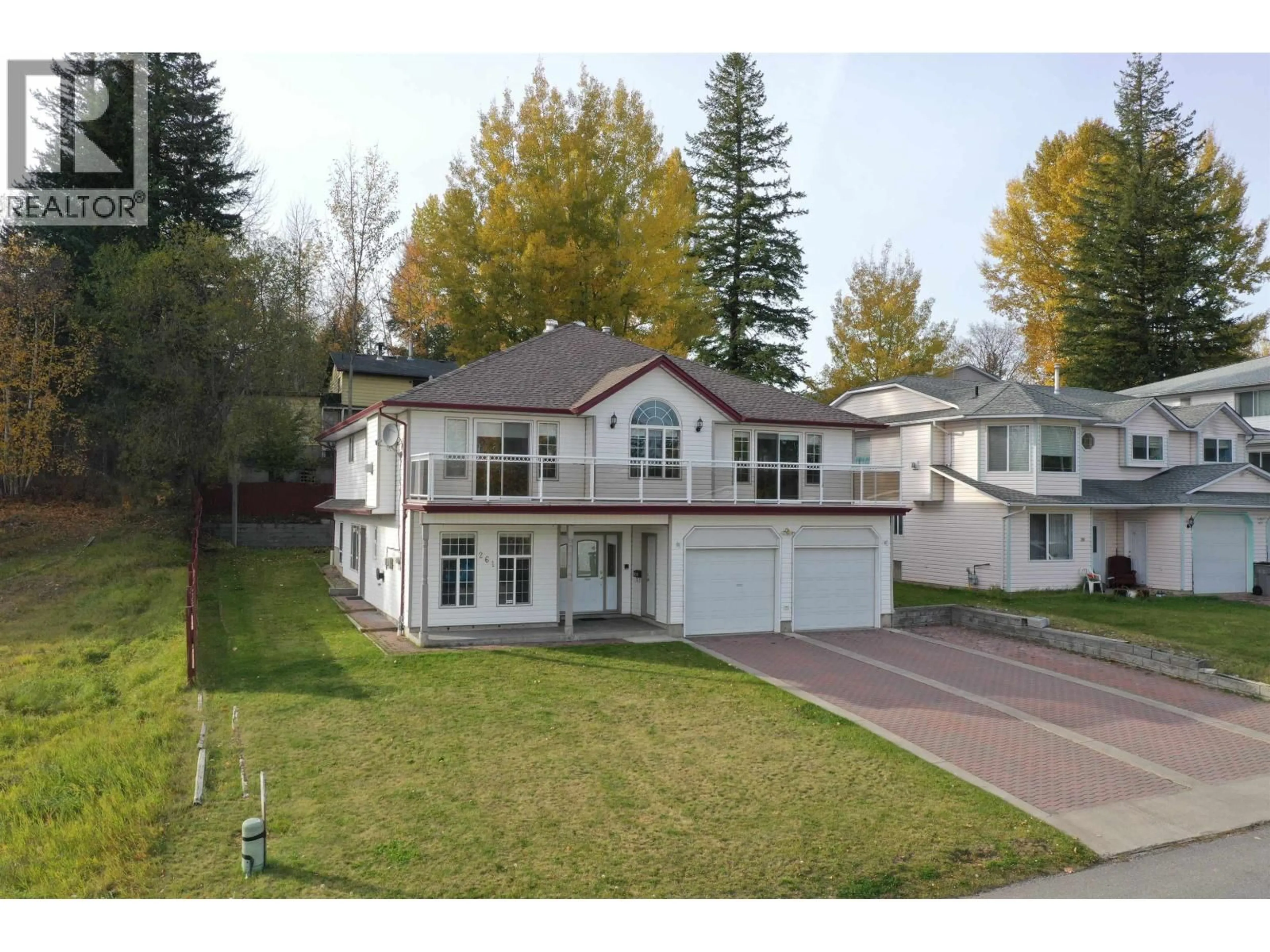 Home with vinyl exterior material, street for 261 BLAIR STREET, Quesnel British Columbia V2J5G7