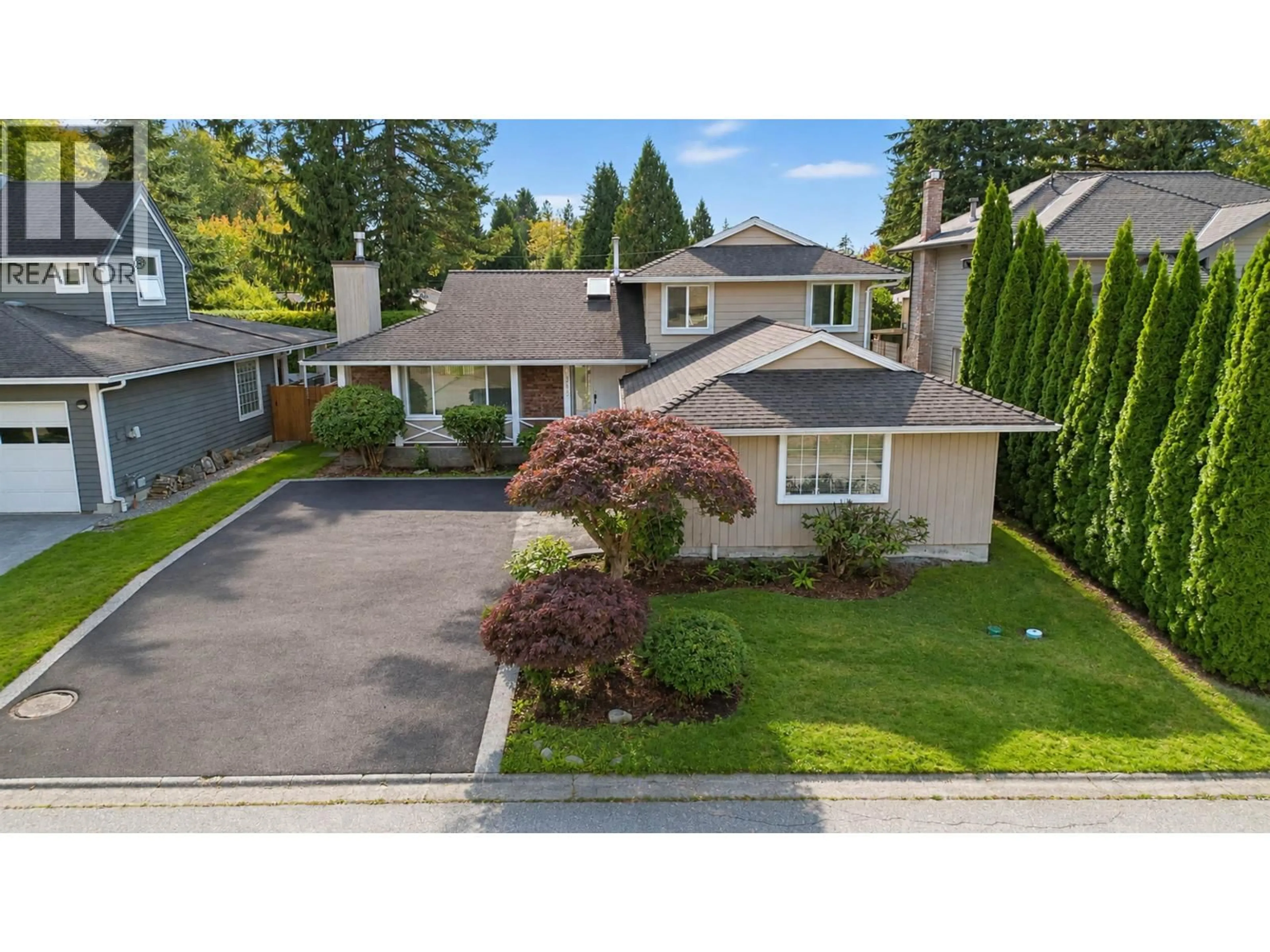 A pic from outside/outdoor area/front of a property/back of a property/a pic from drone, street for 1643 KERRSTEAD PLACE, North Vancouver British Columbia V7J3T4