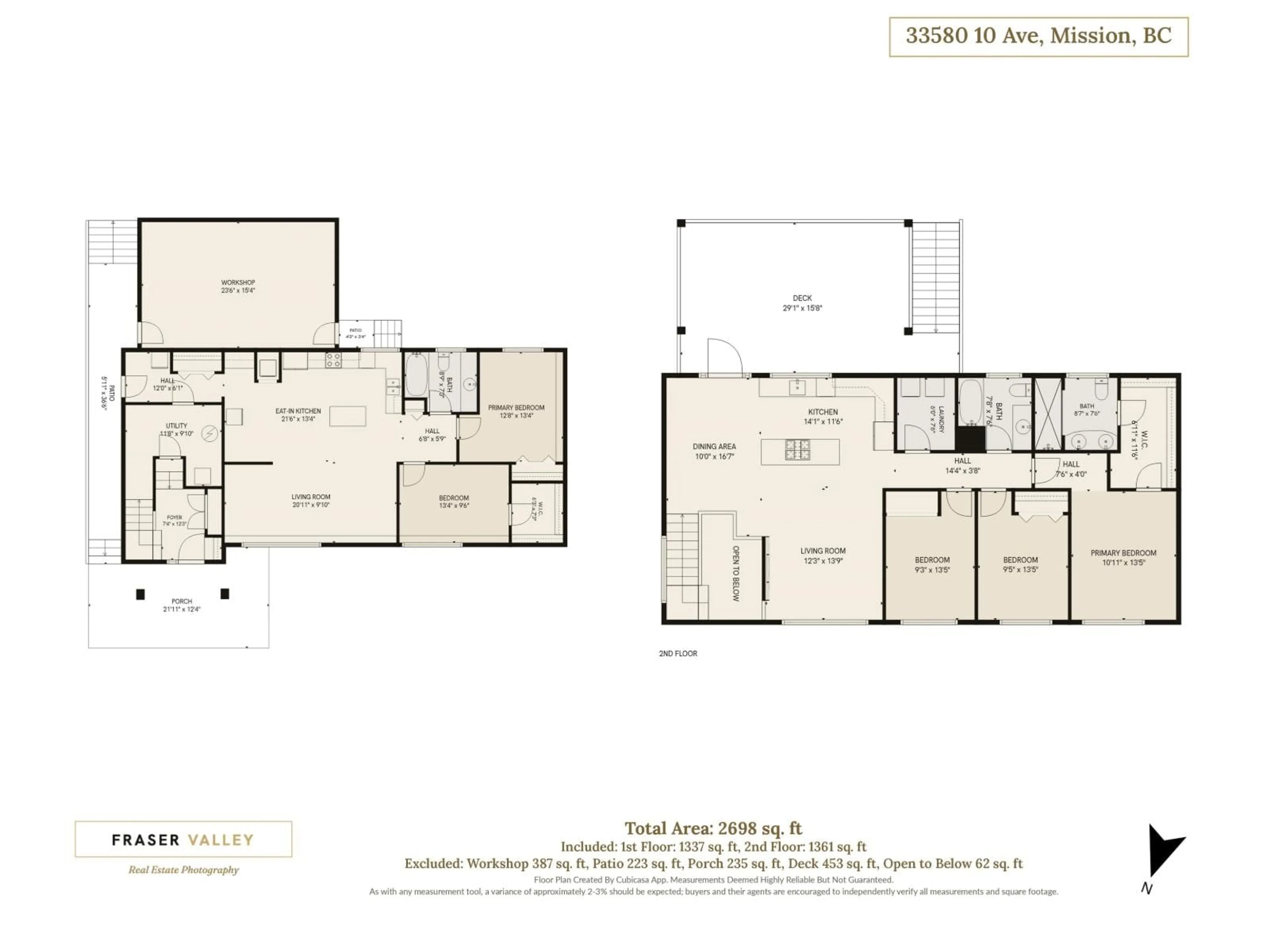 Floor plan for 33580 10TH AVENUE, Mission British Columbia V2V2K6
