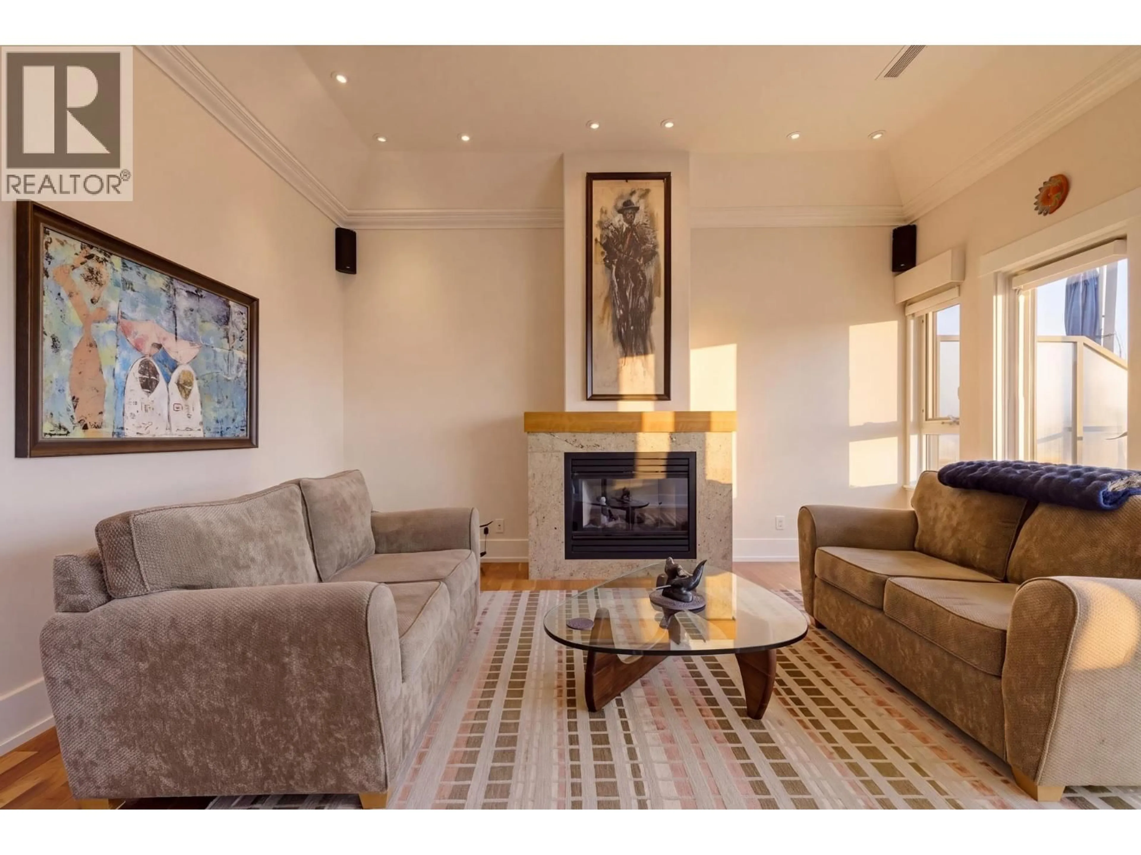 Living room with furniture, unknown for 701 - 1345 BURNABY STREET, Vancouver British Columbia V6E1R2