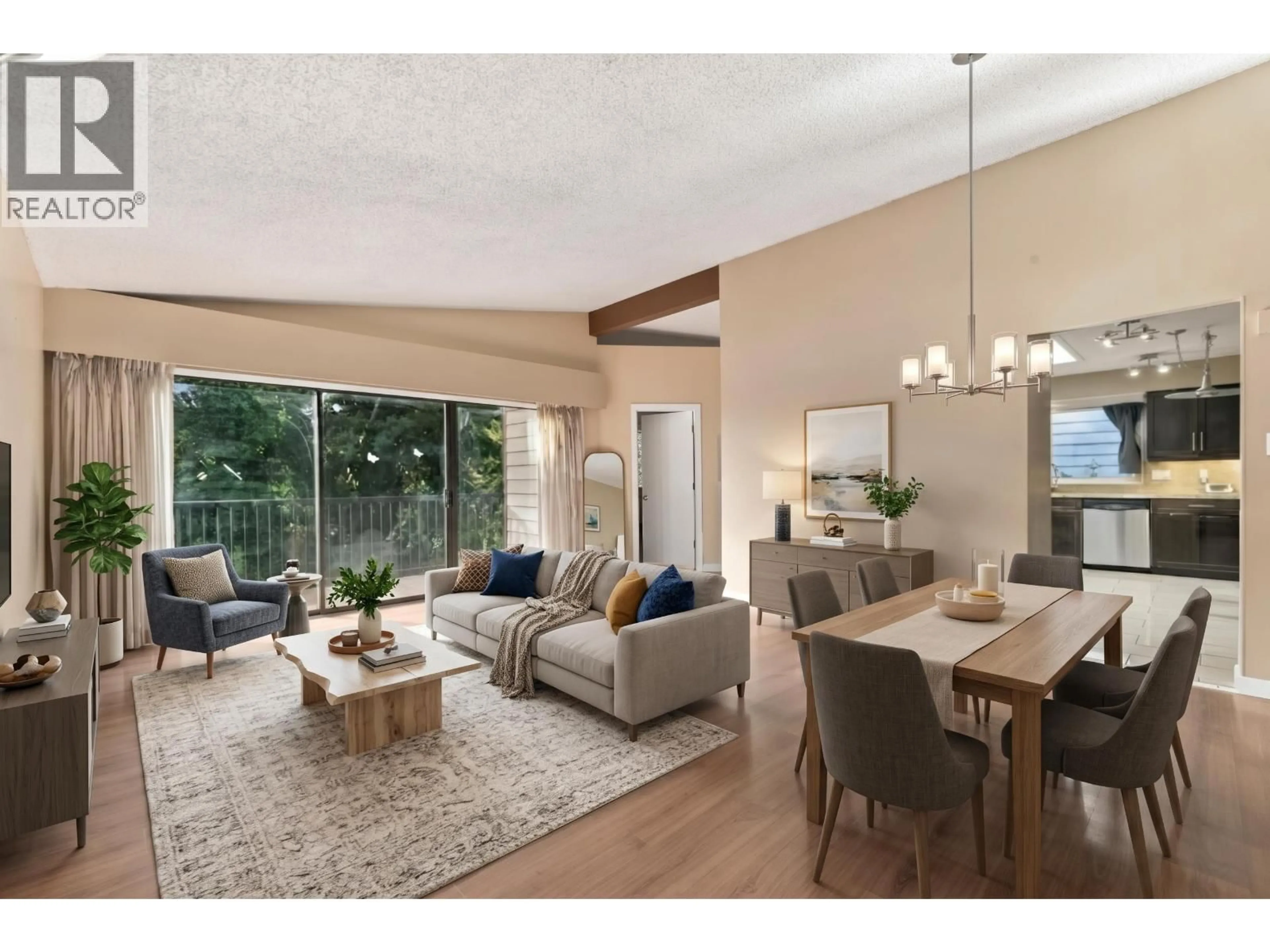 Living room with furniture, wood/laminate floor for 318 MARINER WAY, Coquitlam British Columbia V3K1N6
