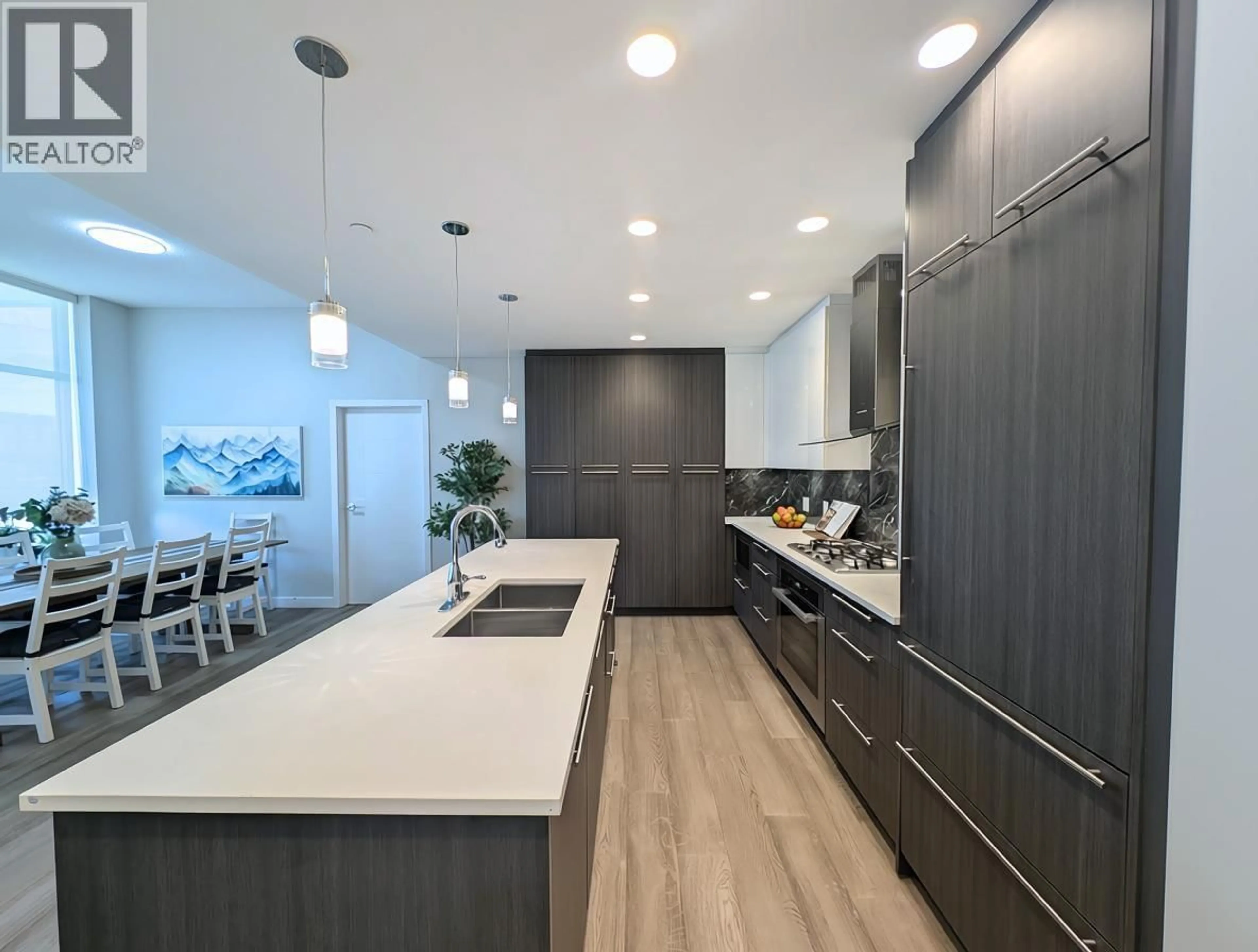 Contemporary kitchen, ceramic/tile floor for 501 - 5077 CAMBIE STREET, Vancouver British Columbia V5Z0H7