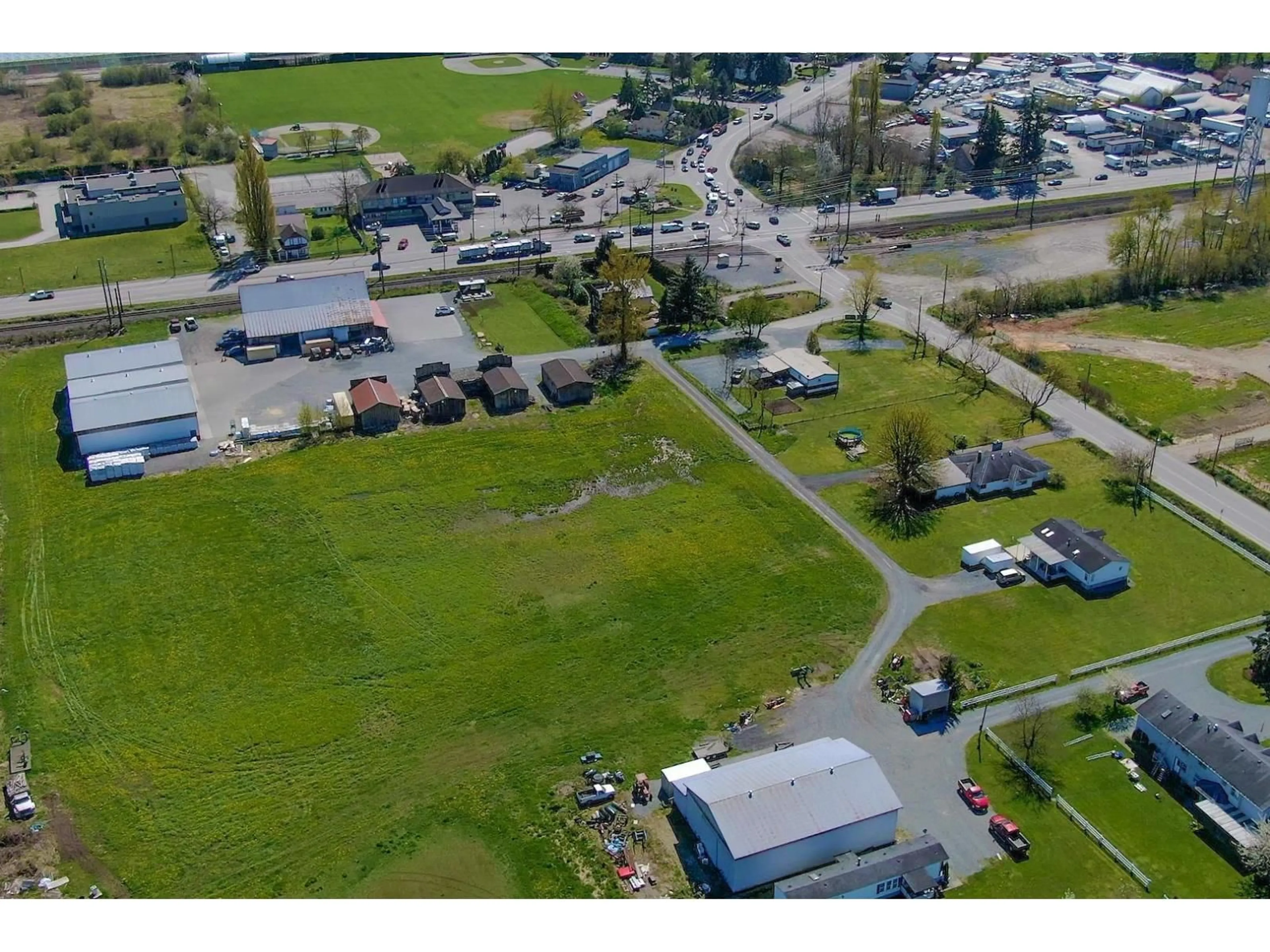 A pic from outside/outdoor area/front of a property/back of a property/a pic from drone, street for 21533 CRUSH CRESCENT, Langley British Columbia V2Y2P9