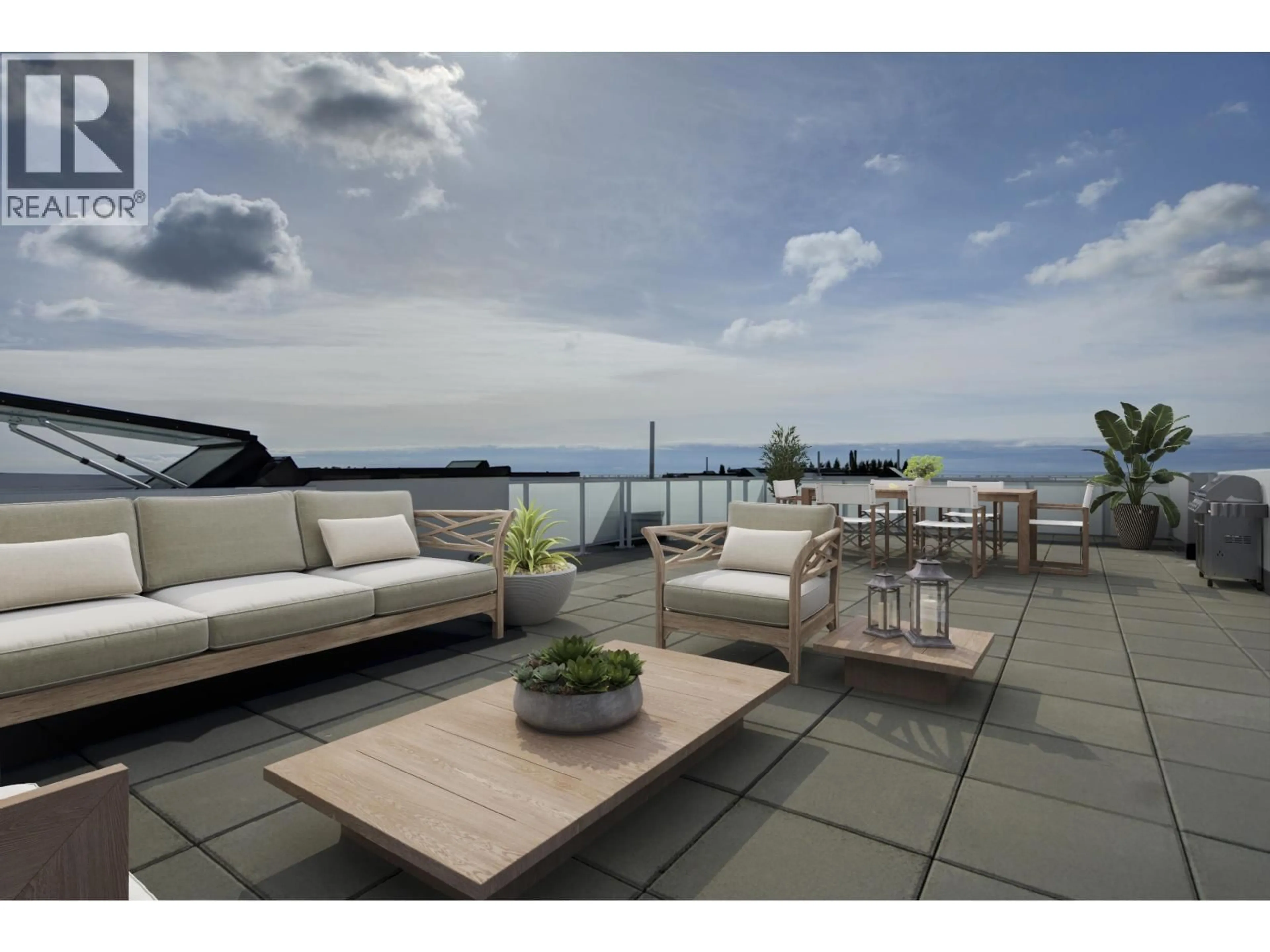 Patio, water/lake/river/ocean view for 1805 - 5788 GILBERT ROAD, Richmond British Columbia V6X1B7