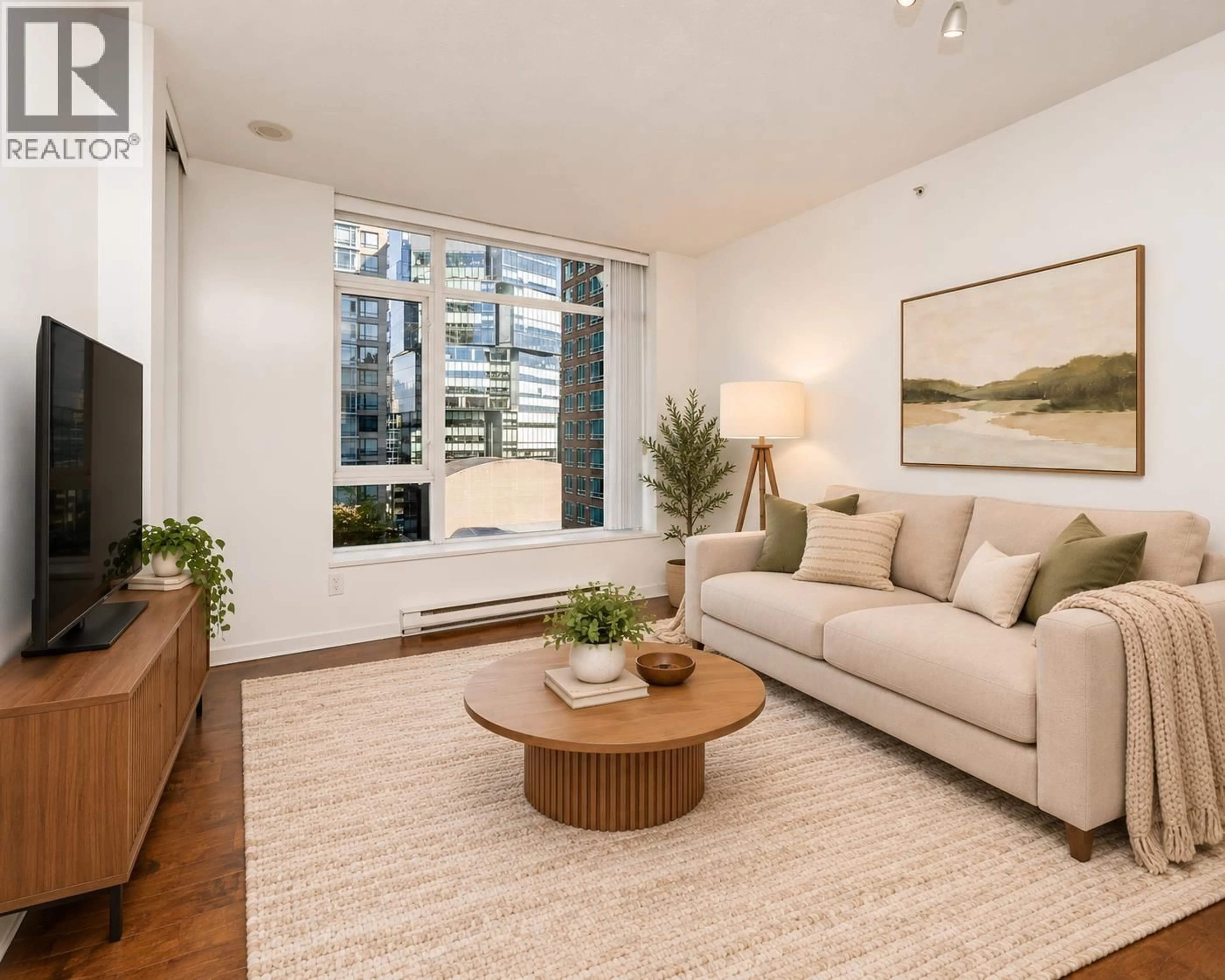 Living room with furniture, unknown for 1303 - 480 ROBSON STREET, Vancouver British Columbia V6B1S1