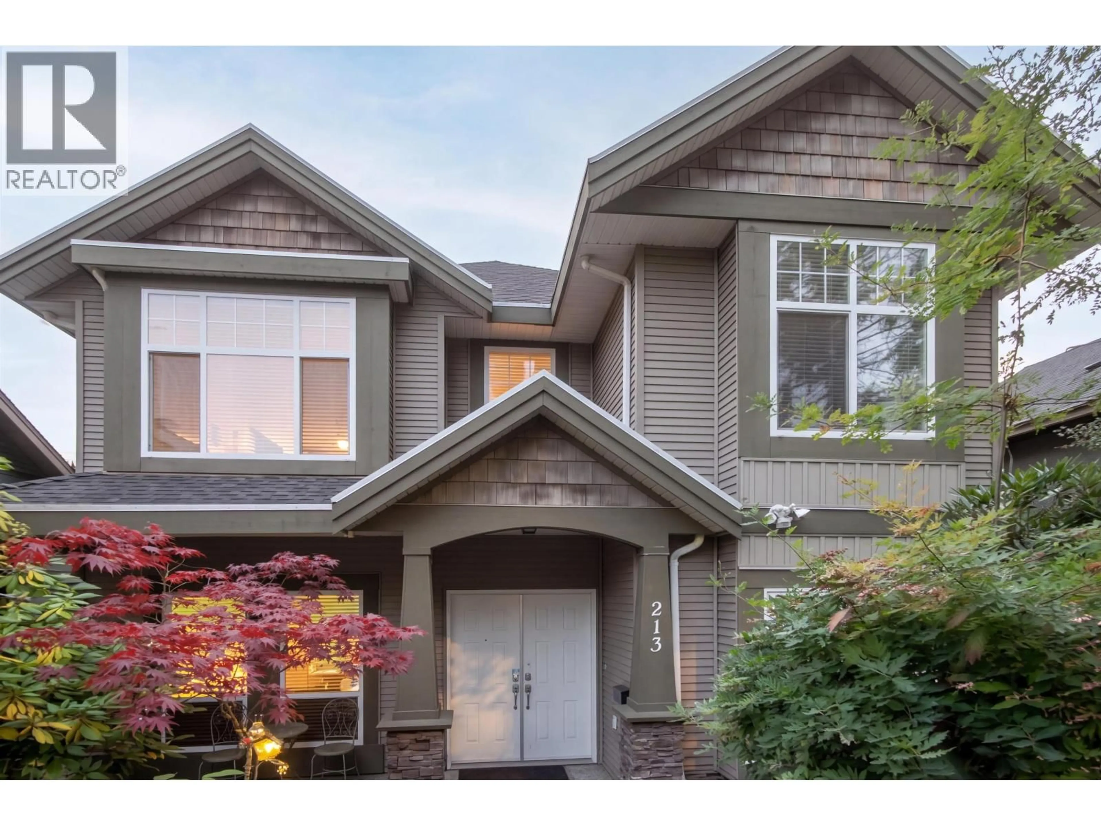 Home with vinyl exterior material, street for 213 BERNATCHEY STREET, Coquitlam British Columbia V3K4C2