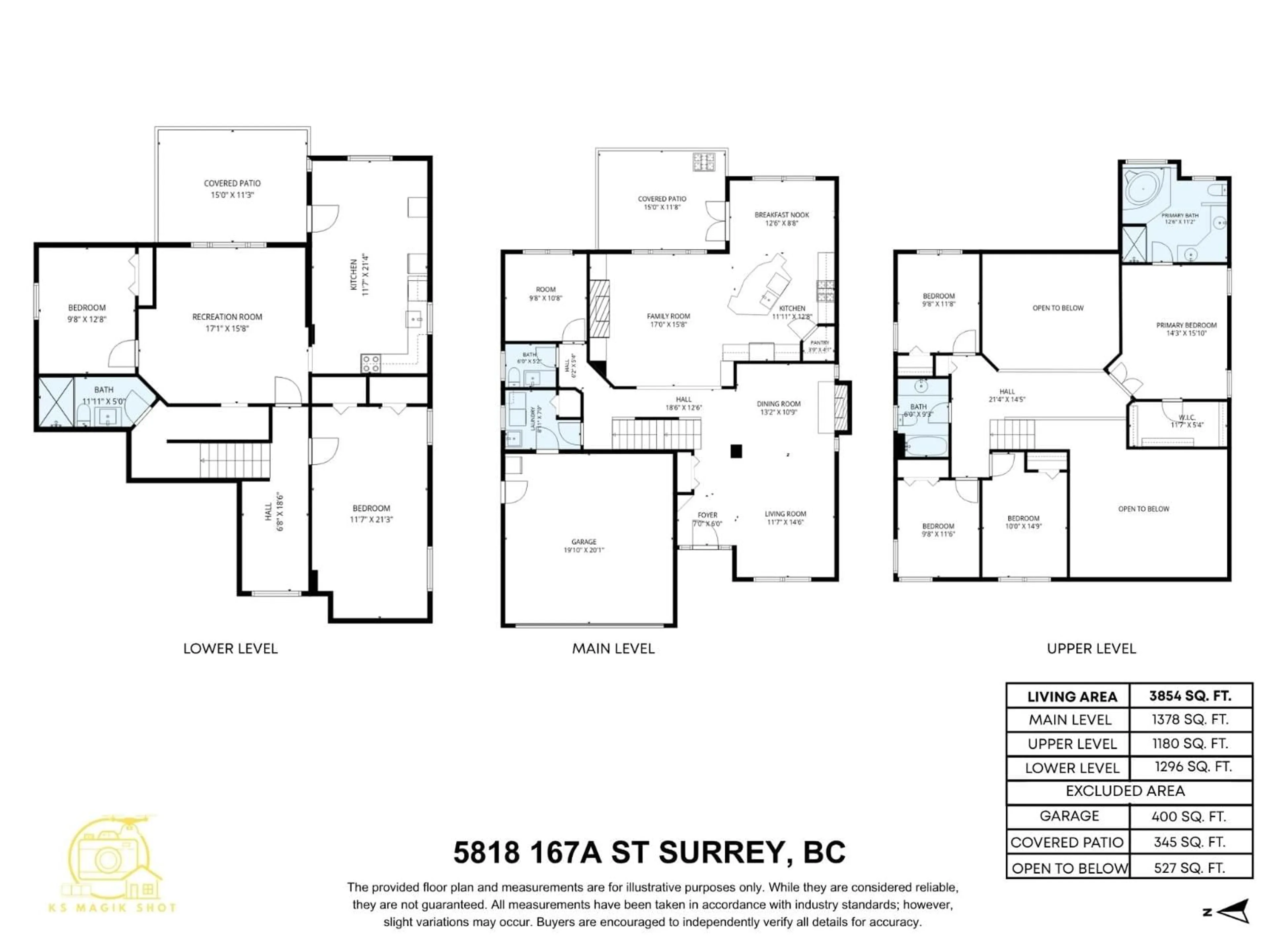 Floor plan for 5818 167A STREET, Surrey British Columbia V3S9T2