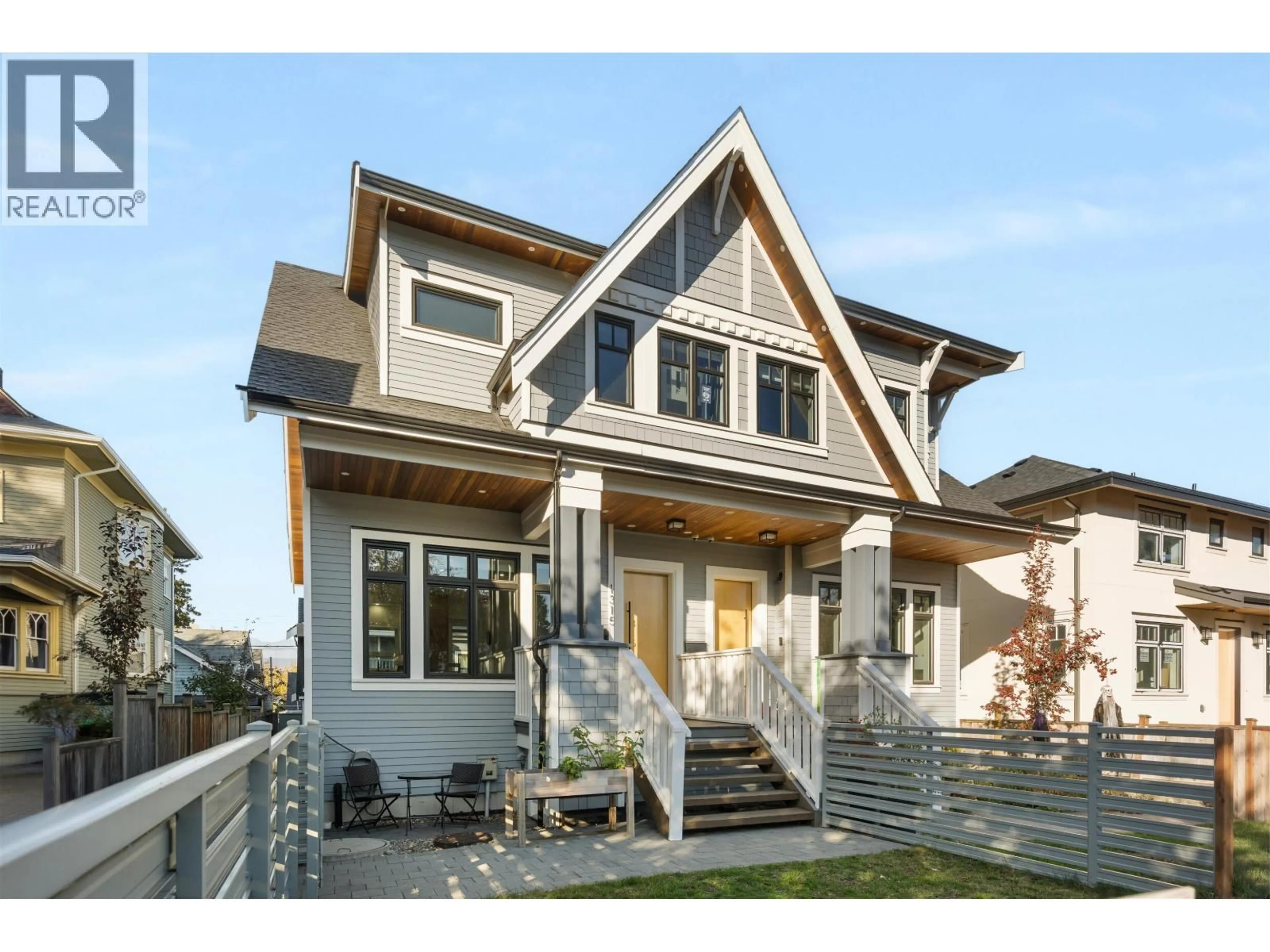 Home with vinyl exterior material, street for 1315 20 AVENUE, Vancouver British Columbia V5V1P4