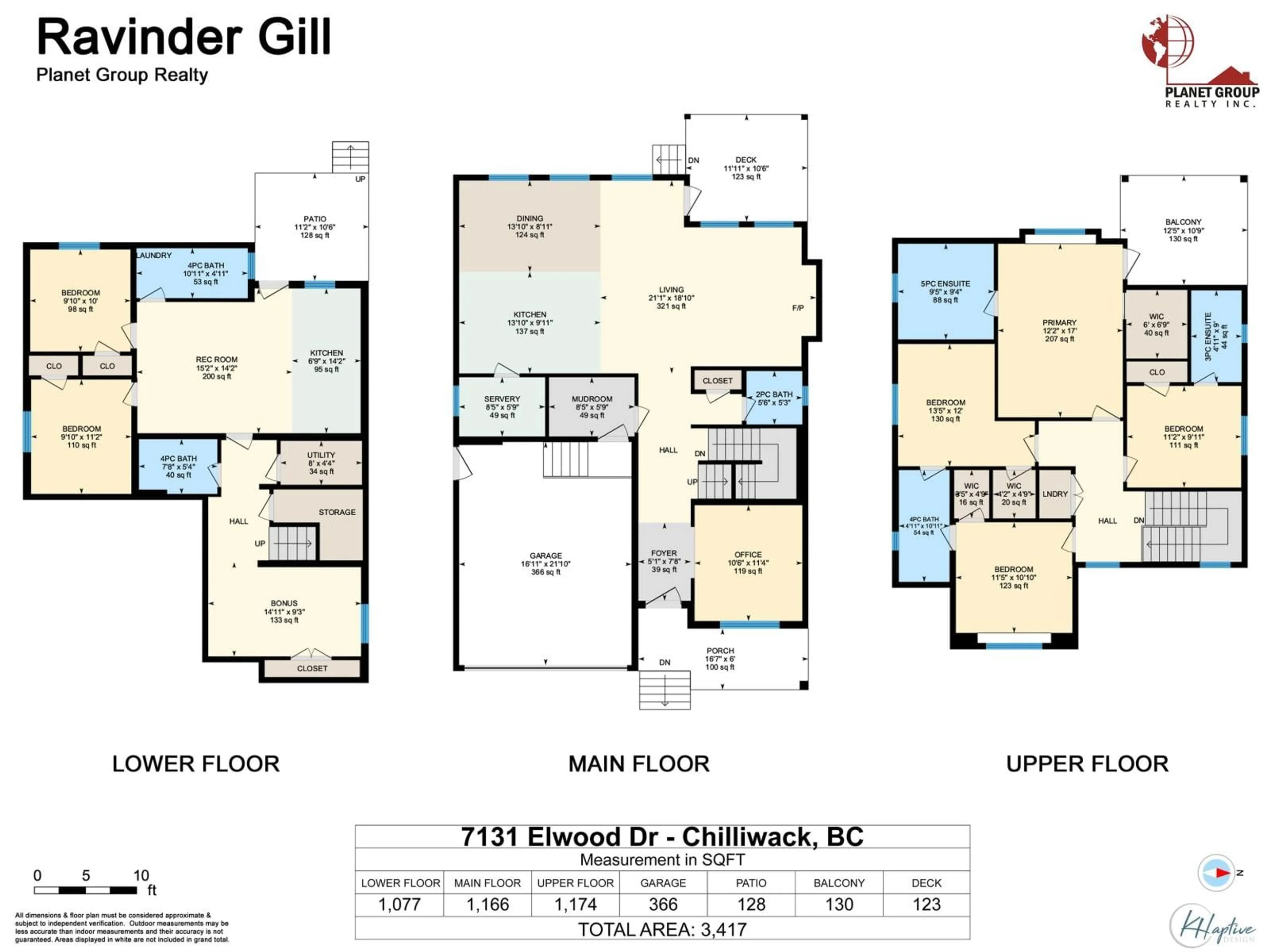 Floor plan for 7131 ELWOOD DRIVE, Chilliwack British Columbia V2R1G8